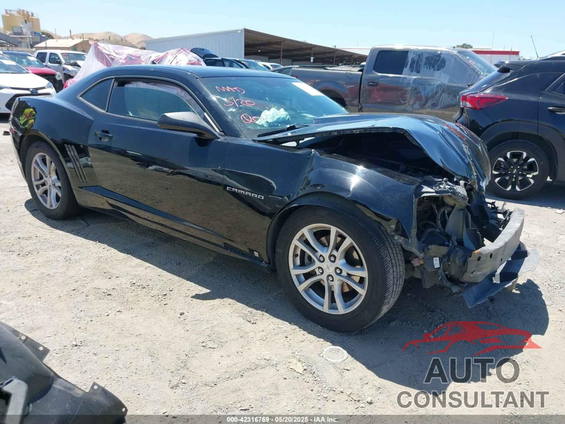 CHEVROLET CAMARO 2015 - 2G1FD1E32F9203874