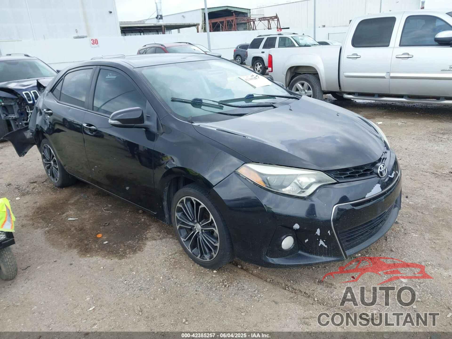 TOYOTA COROLLA 2015 - 5YFBURHE4FP354782