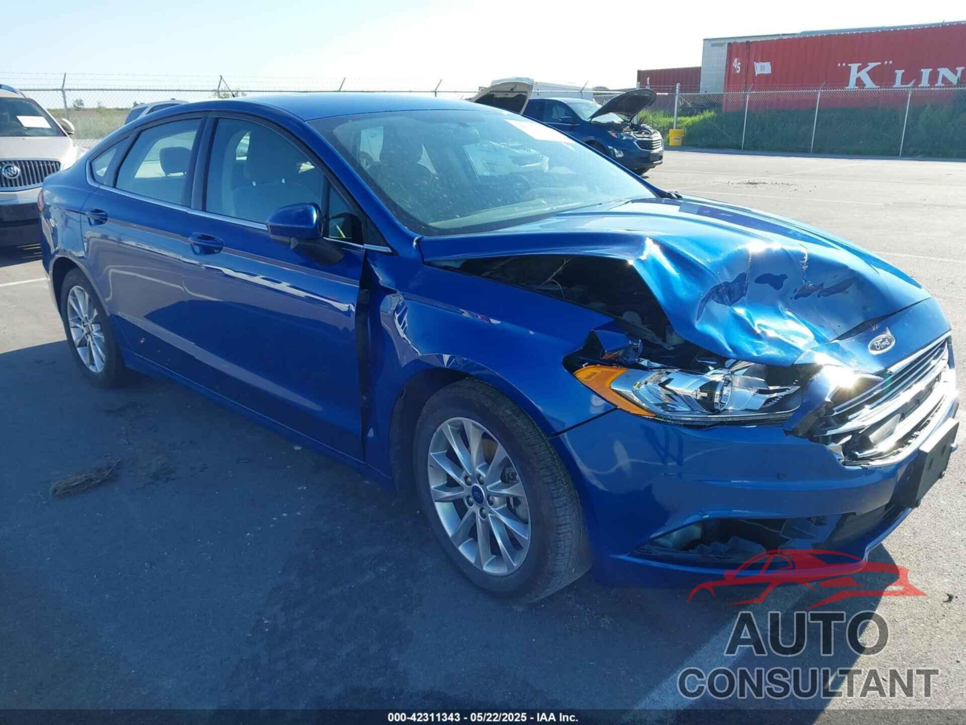 FORD FUSION 2017 - 3FA6P0H73HR260806