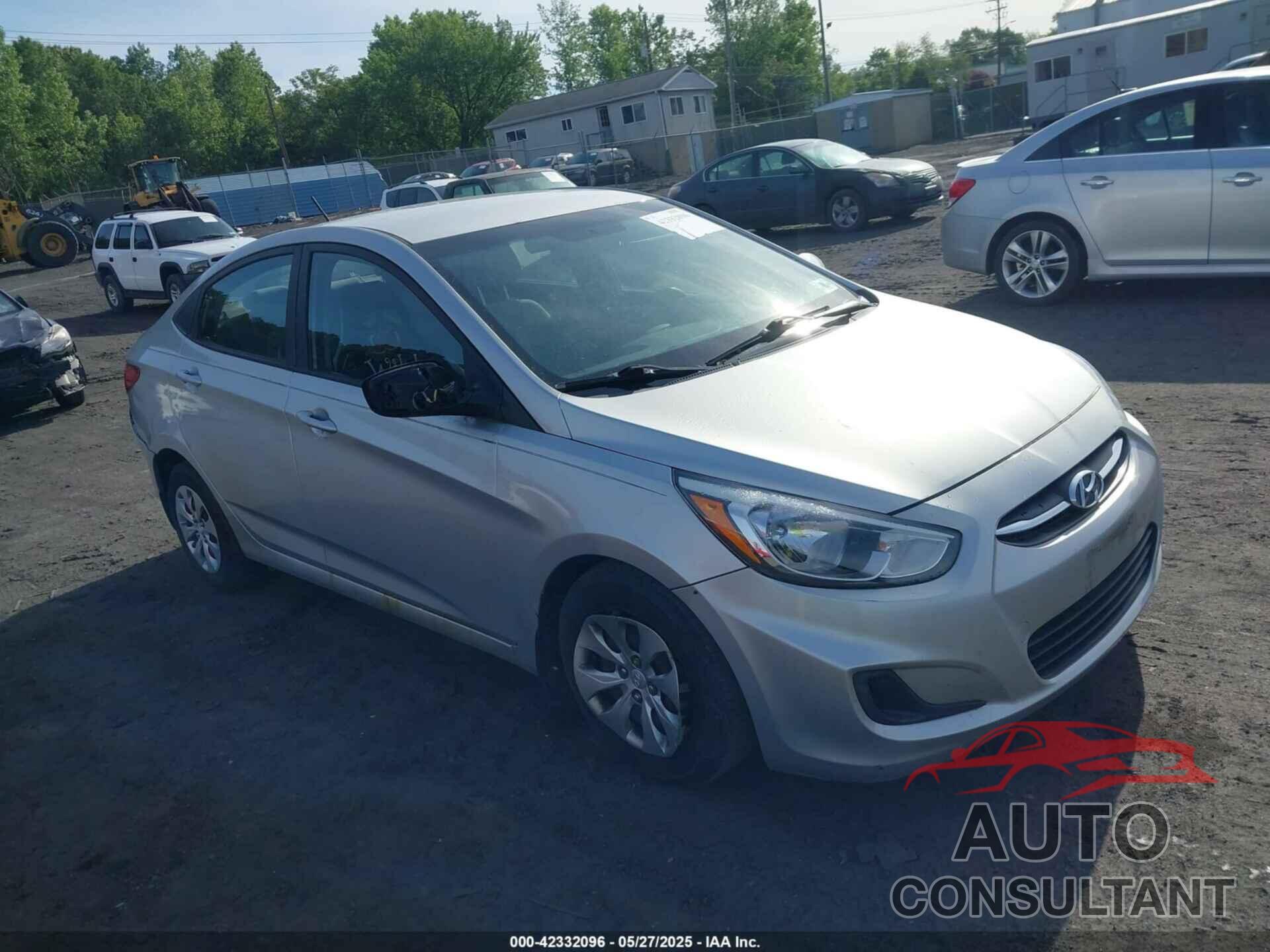 HYUNDAI ACCENT 2015 - KMHCT4AE3FU927030