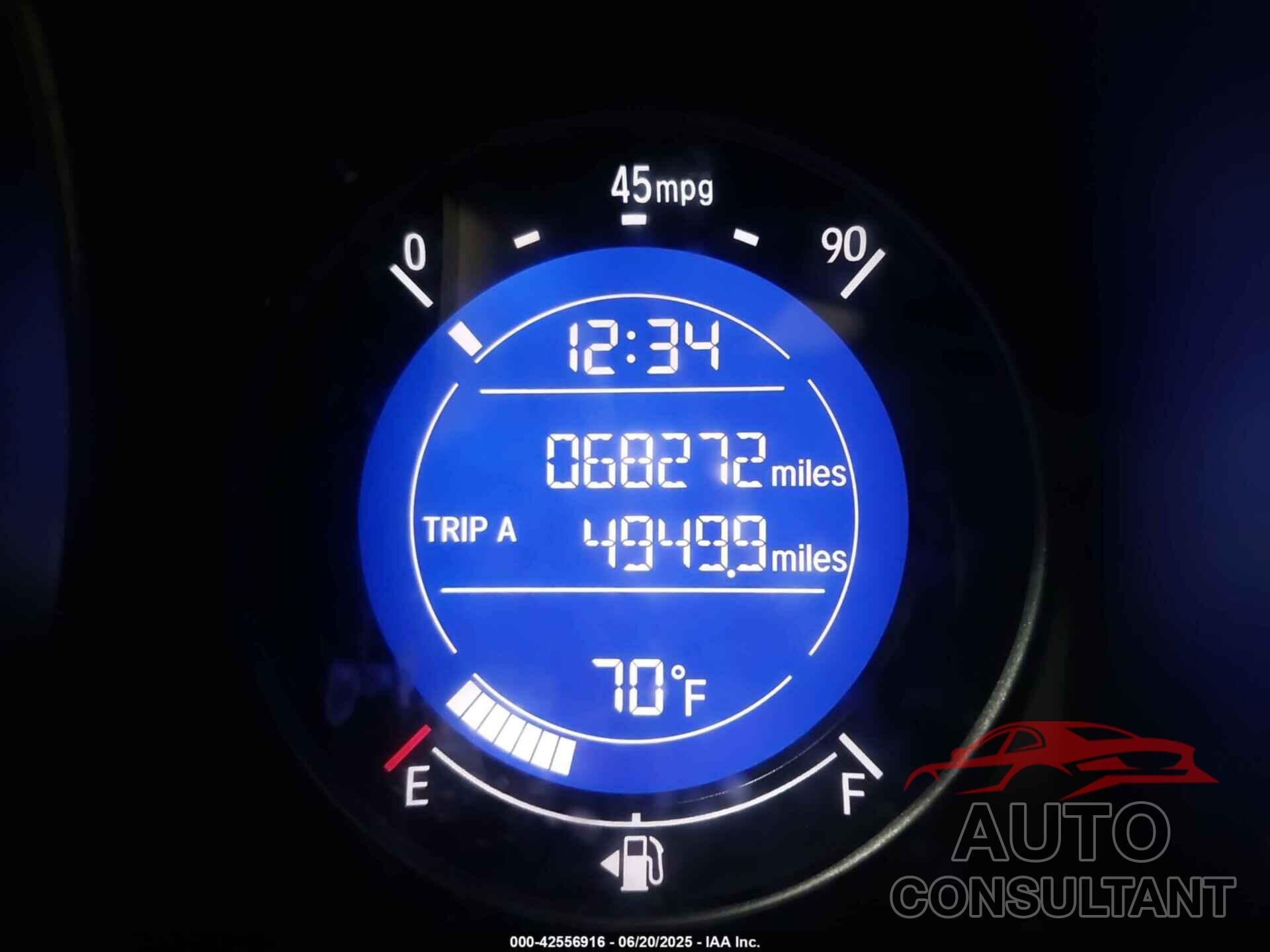 HONDA FIT 2017 - JHMGK5H59HS010532