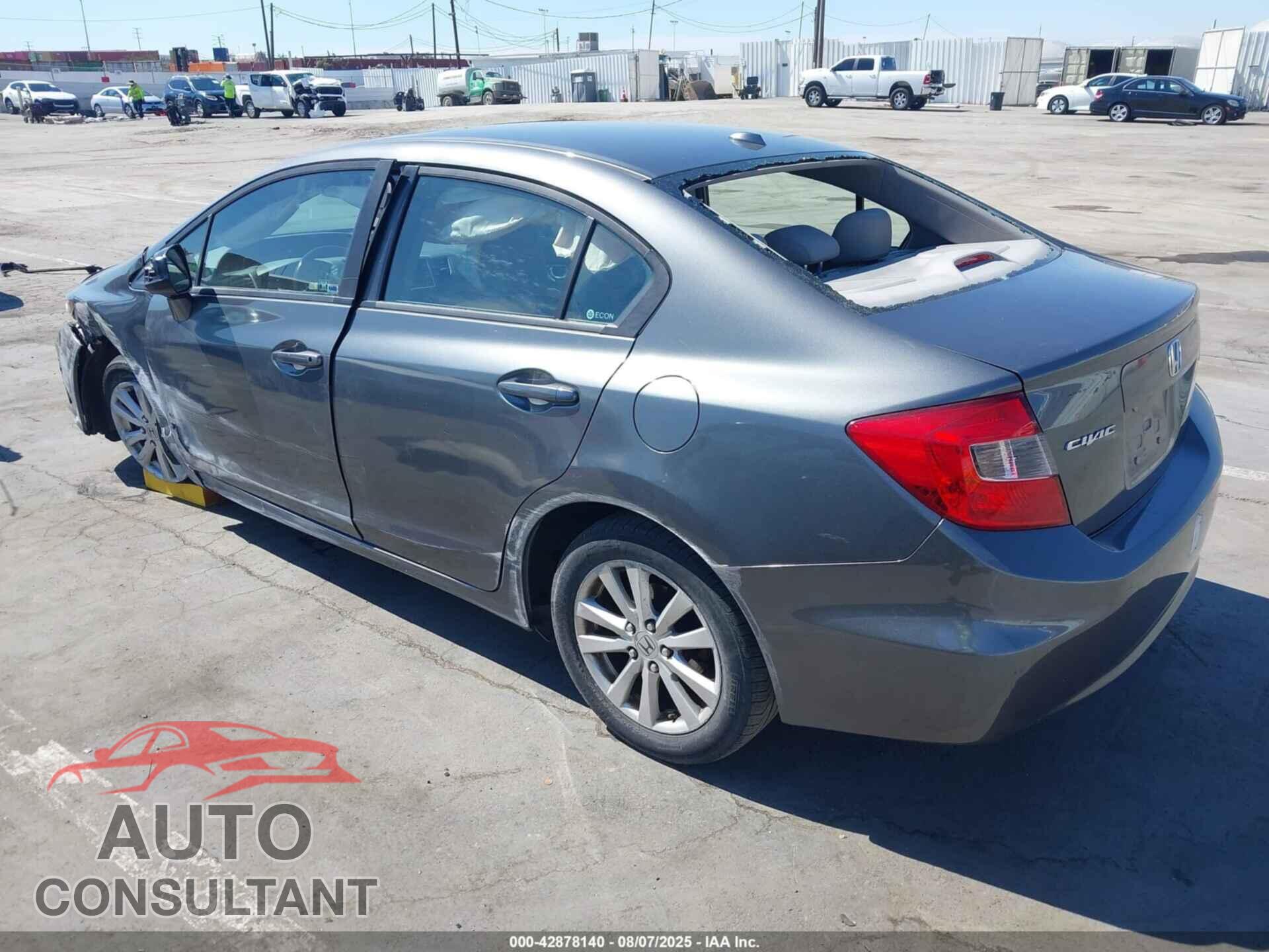 HONDA CIVIC 2012 - 19XFB2F90CE358510