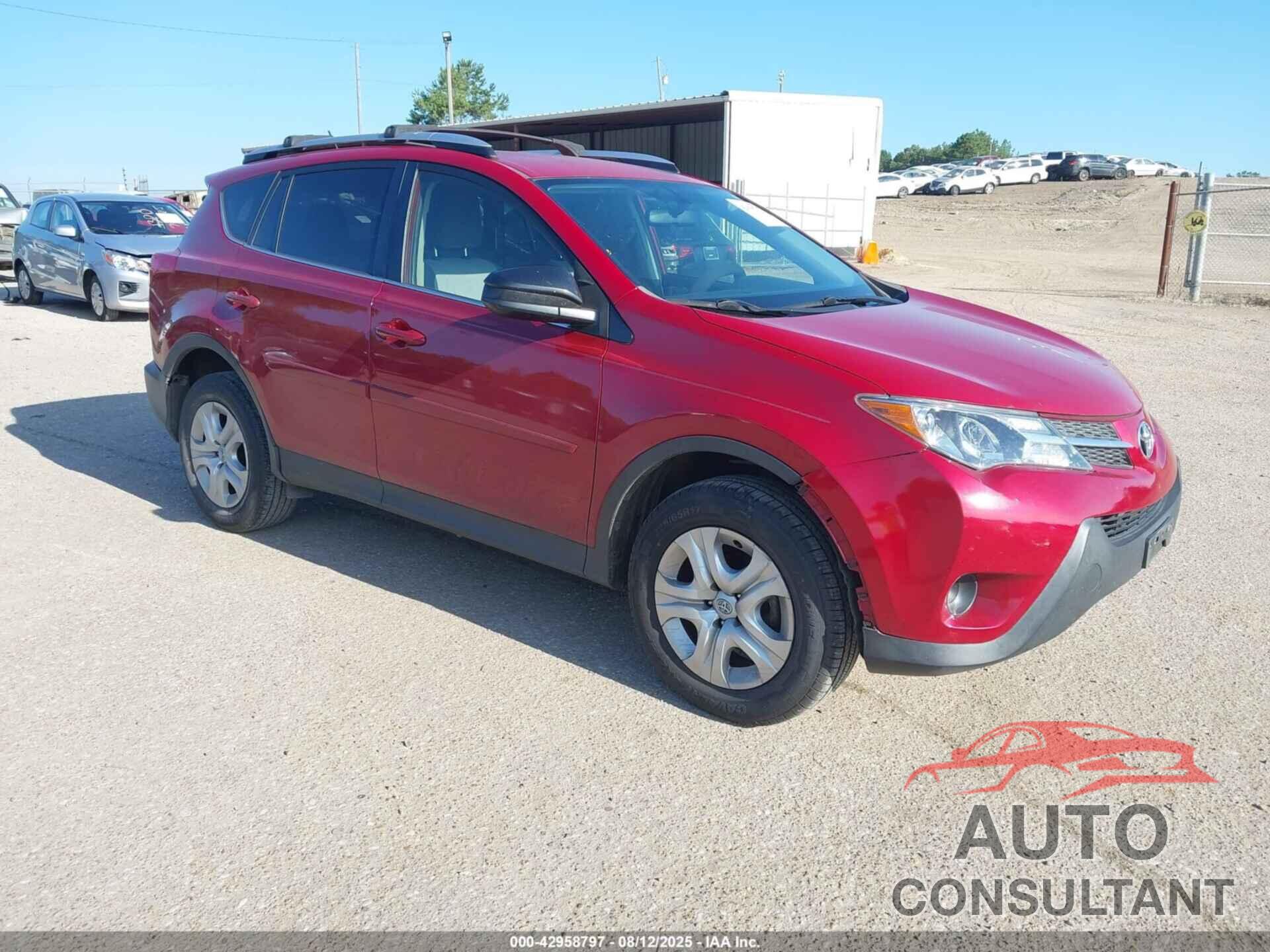 TOYOTA RAV4 2015 - JTMZFREV4FD061576