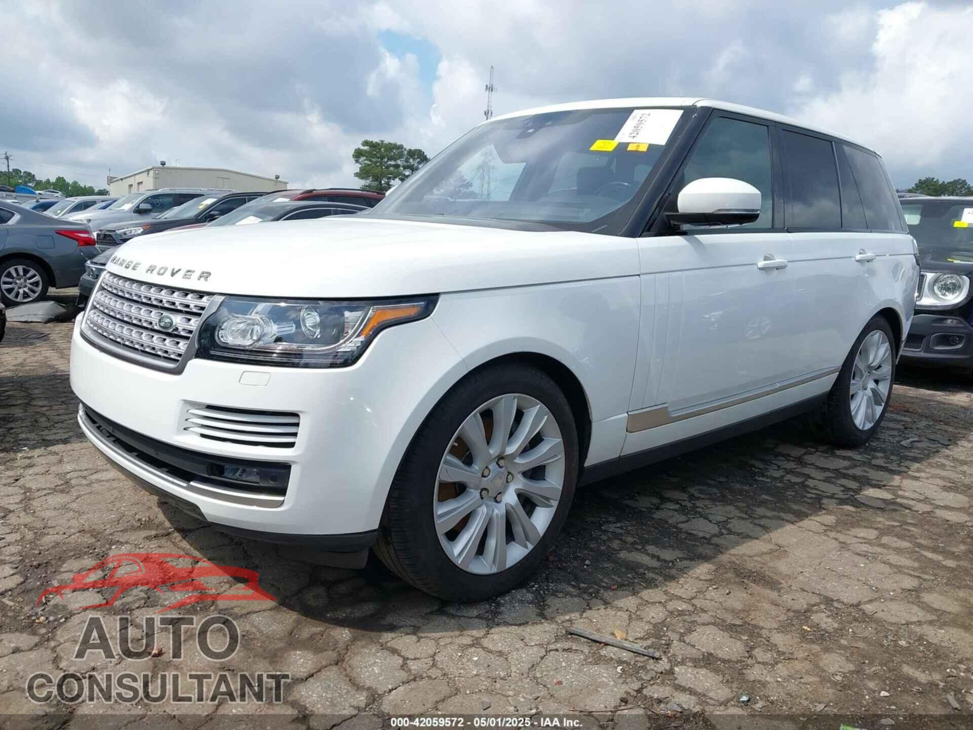 LAND ROVER RANGE ROVER 2017 - SALGS2FE3HA362488