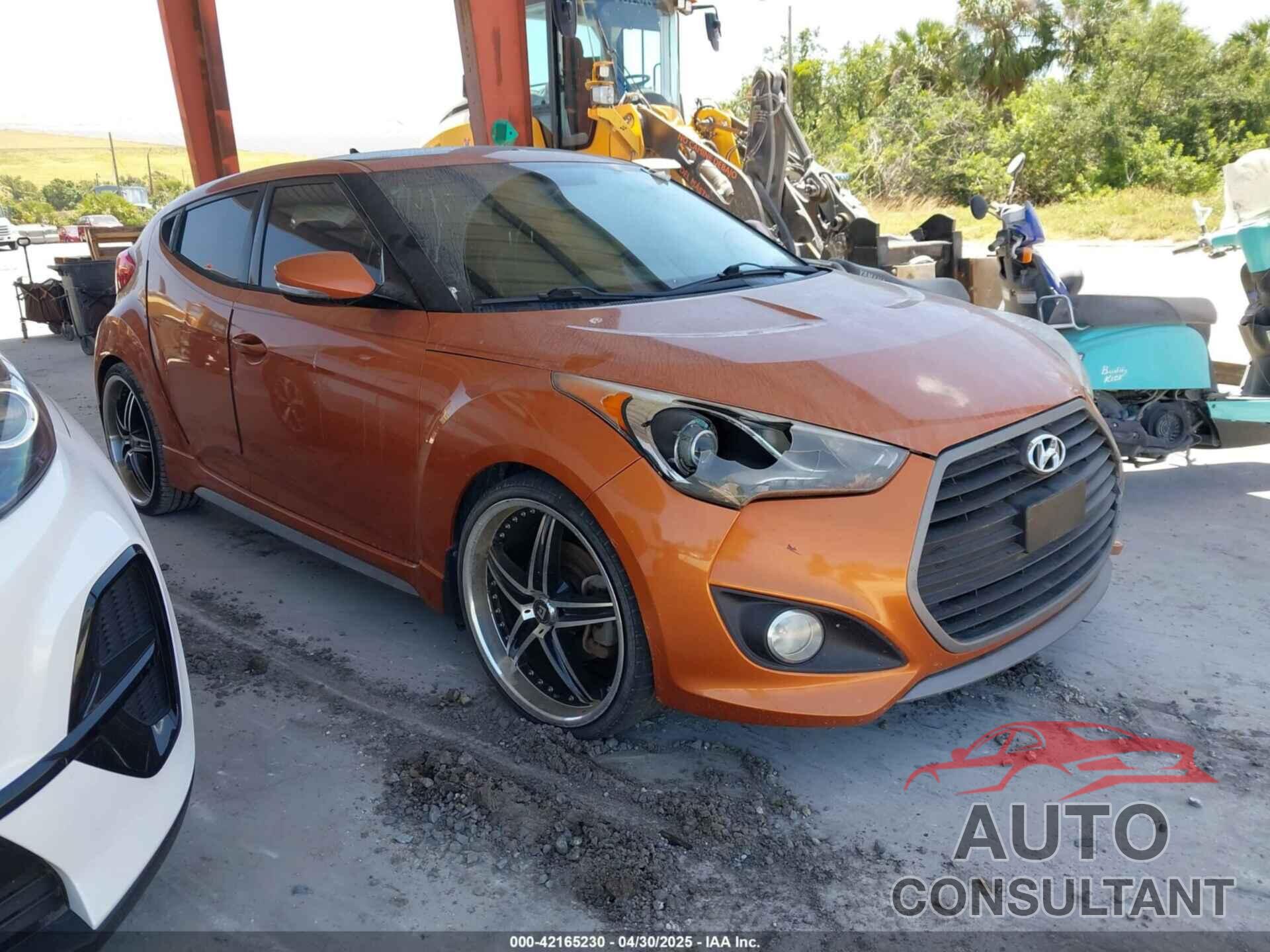 HYUNDAI VELOSTER 2016 - KMHTC6AE6GU282760