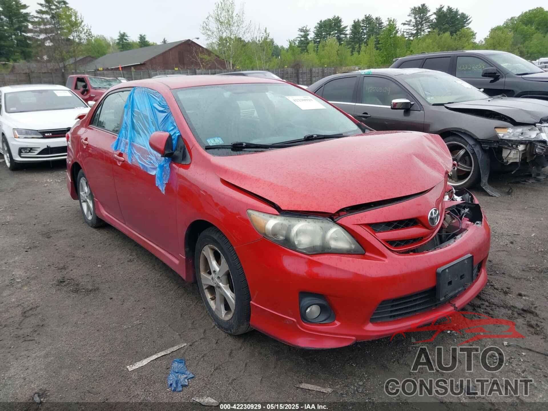 TOYOTA COROLLA 2011 - 2T1BU4EE2BC594267