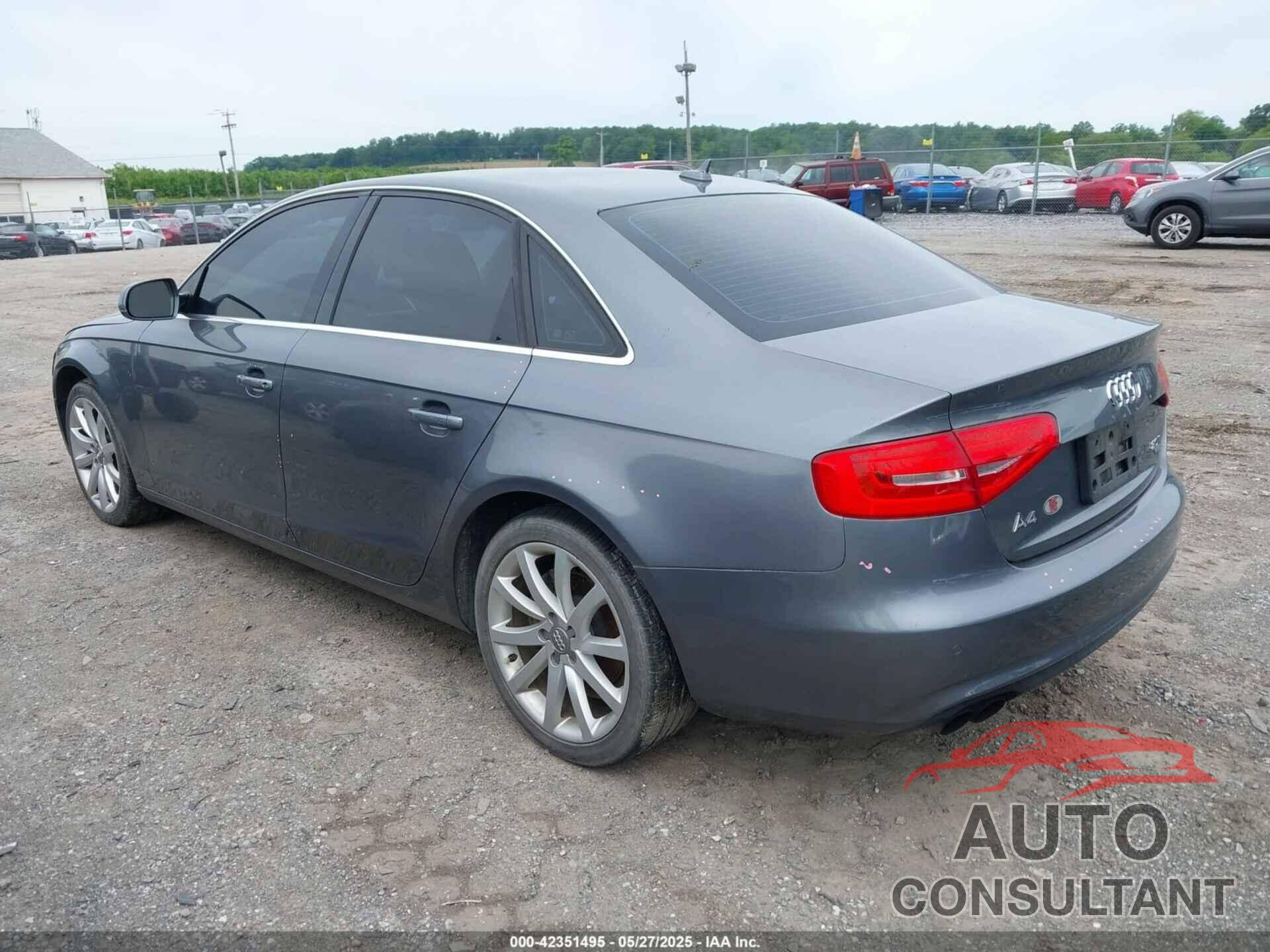 AUDI A4 2013 - WAUFFAFL4DN022962