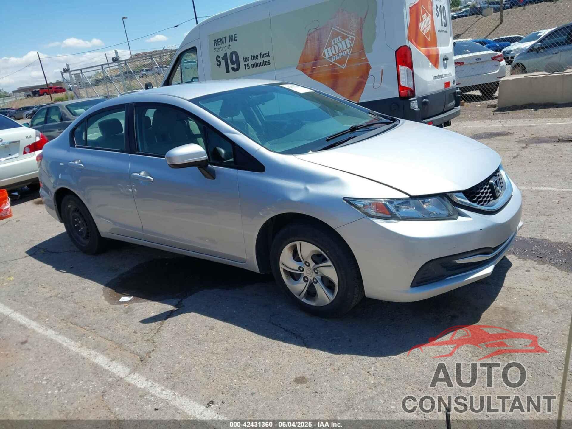 HONDA CIVIC 2015 - 2HGFB2F5XFH528296