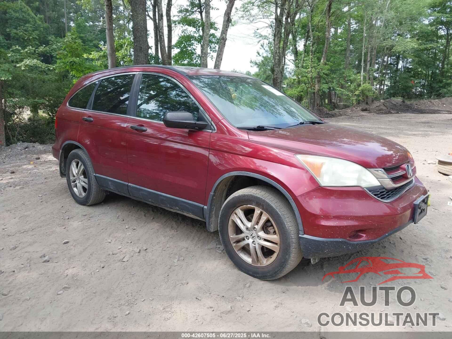 HONDA CR-V 2010 - 5J6RE3H50AL036971