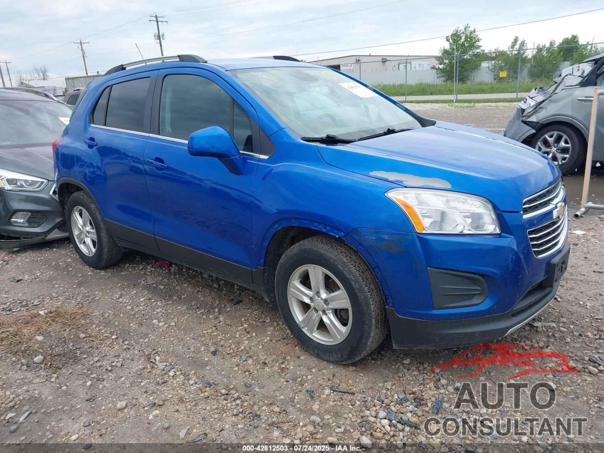 CHEVROLET TRAX 2015 - KL7CJLSB1FB125772