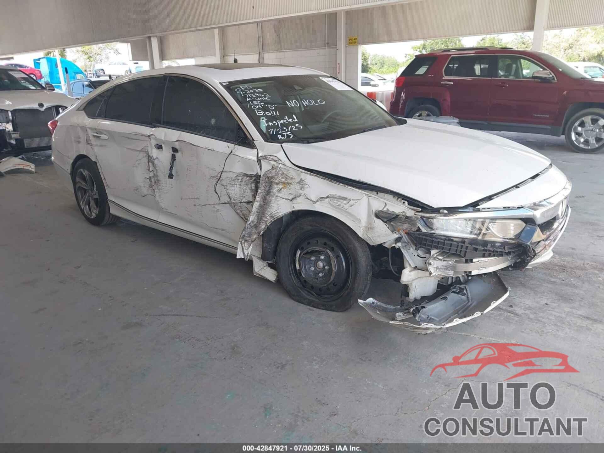 HONDA ACCORD 2019 - 1HGCV1F49KA074899