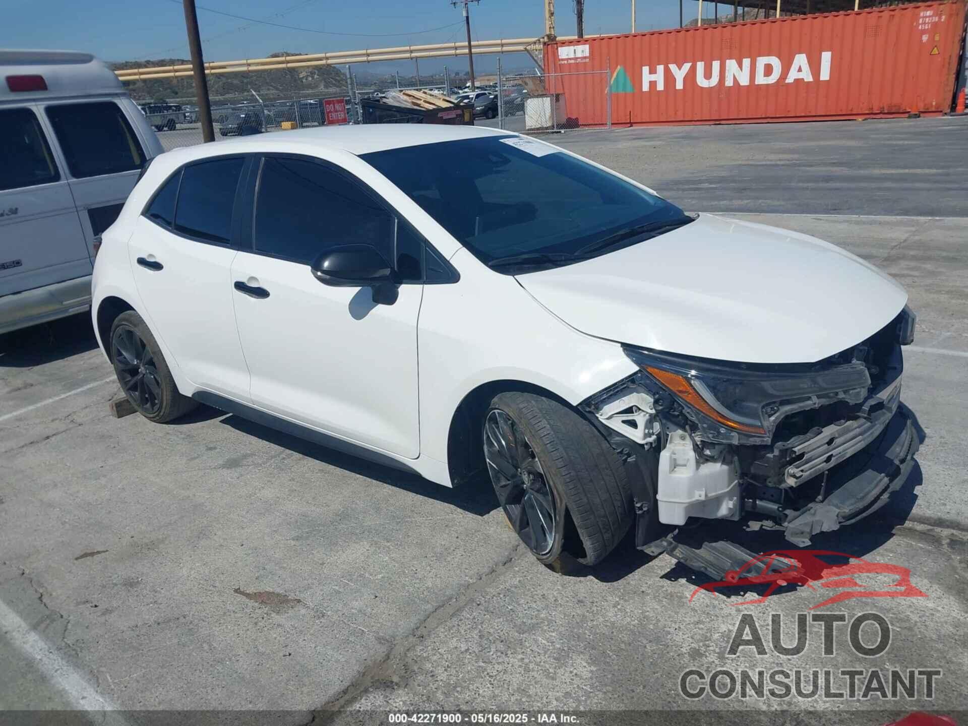 TOYOTA COROLLA 2021 - JTND4MBE1M3115180