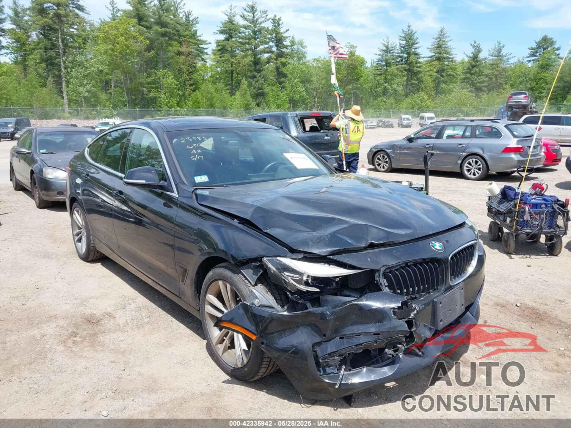 BMW 330I GRAN TURISMO 2017 - WBA8Z9C37HG827237