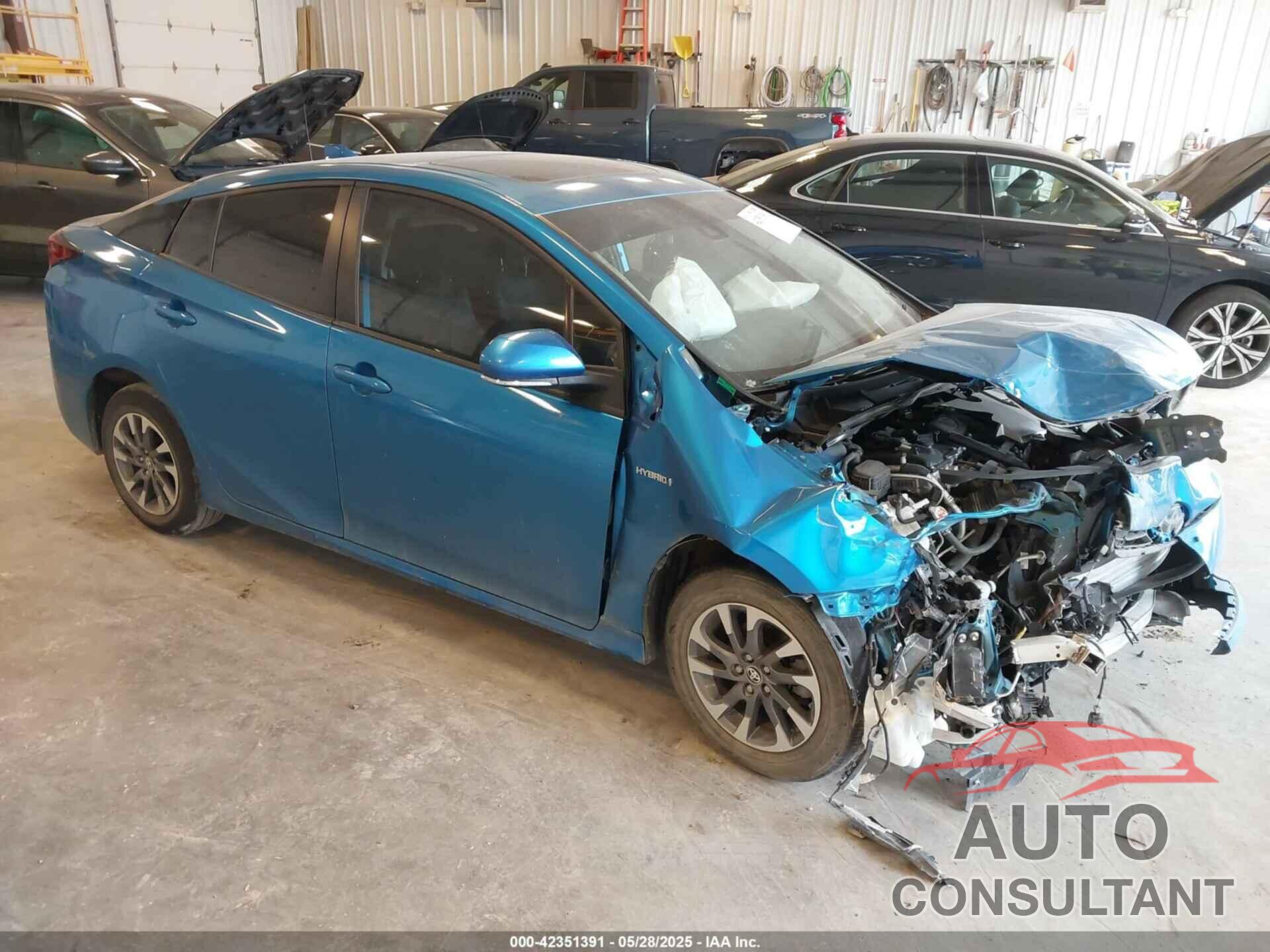 TOYOTA PRIUS 2021 - JTDKAMFU9M3133206