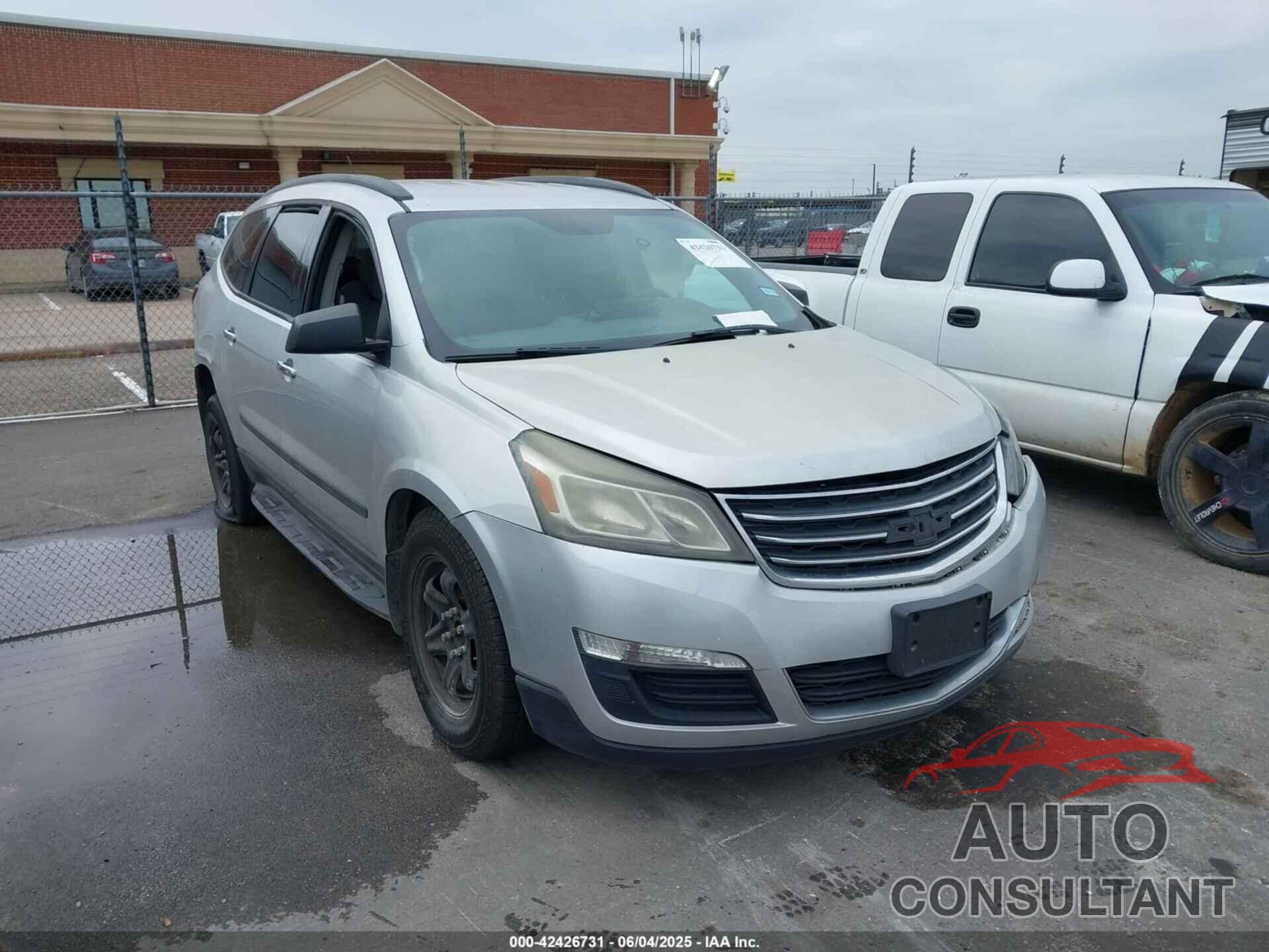 CHEVROLET TRAVERSE 2015 - 1GNKRFKD3FJ286406