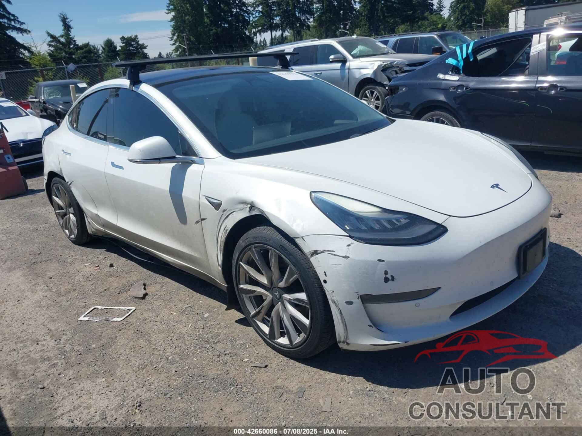 TESLA MODEL 3 2018 - 5YJ3E1EB6JF098114