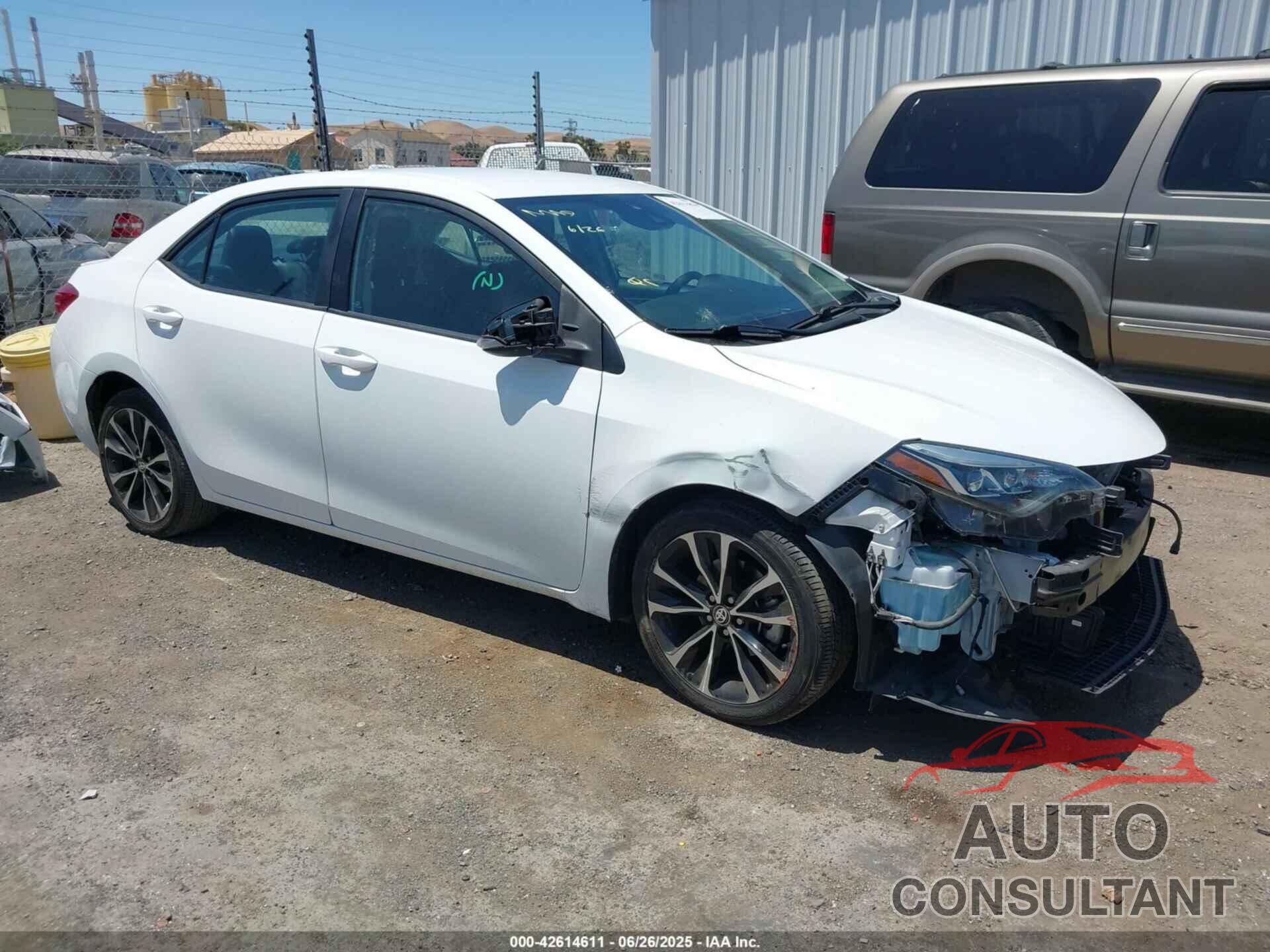 TOYOTA COROLLA 2019 - 2T1BURHE4KC204133