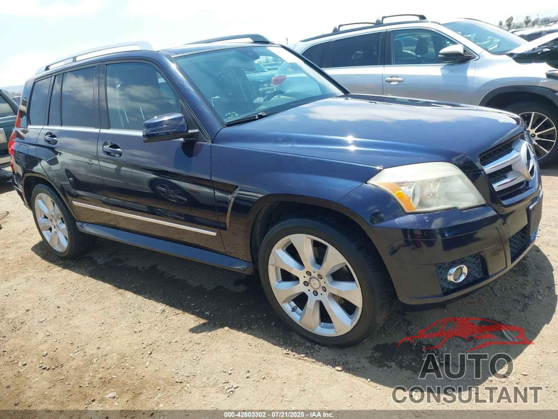 MERCEDES-BENZ GLK 350 2010 - WDCGG8HB0AF287377