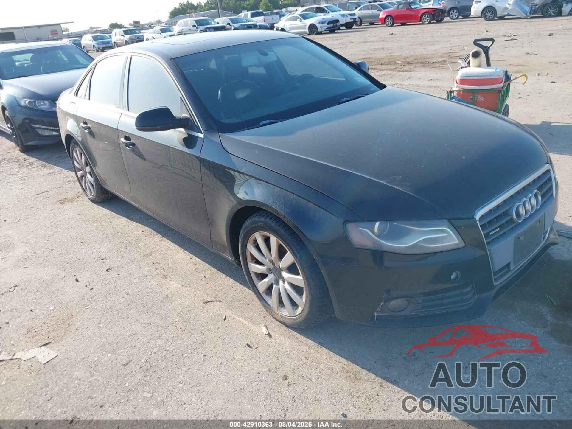 AUDI A4 2011 - WAUFFAFLXBN047510