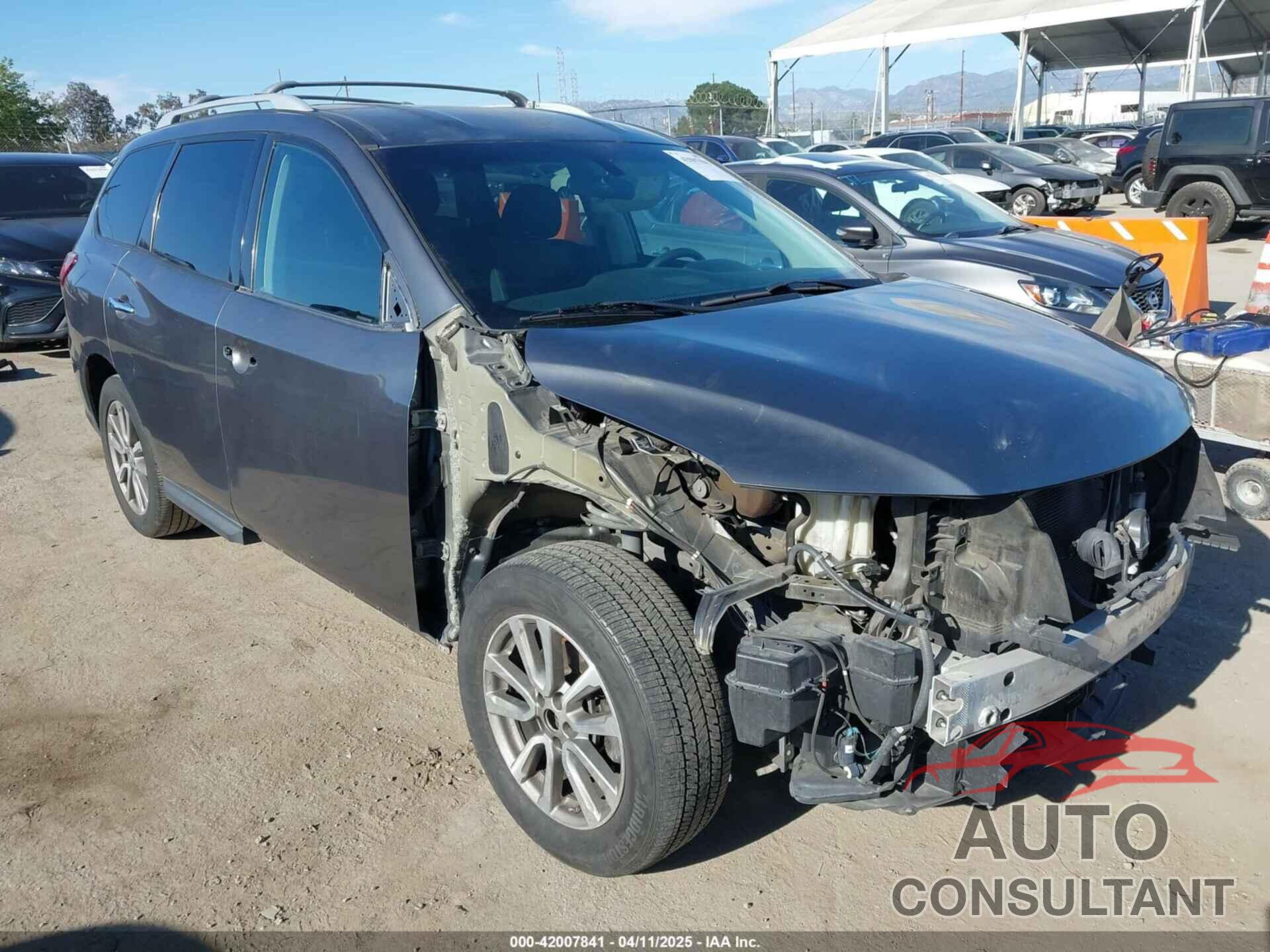 NISSAN PATHFINDER 2016 - 5N1AR2MN6GC607066