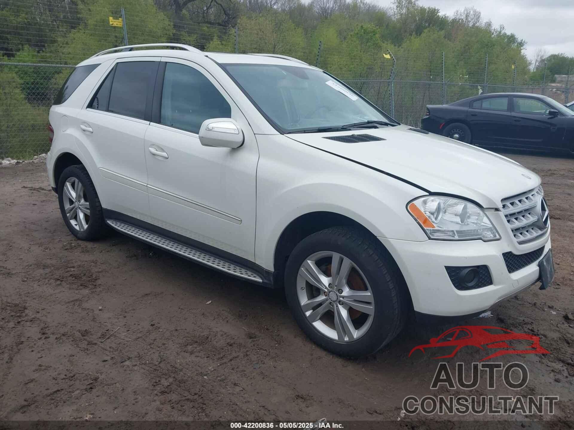 MERCEDES-BENZ ML 350 2009 - 4JGBB86E99A510418