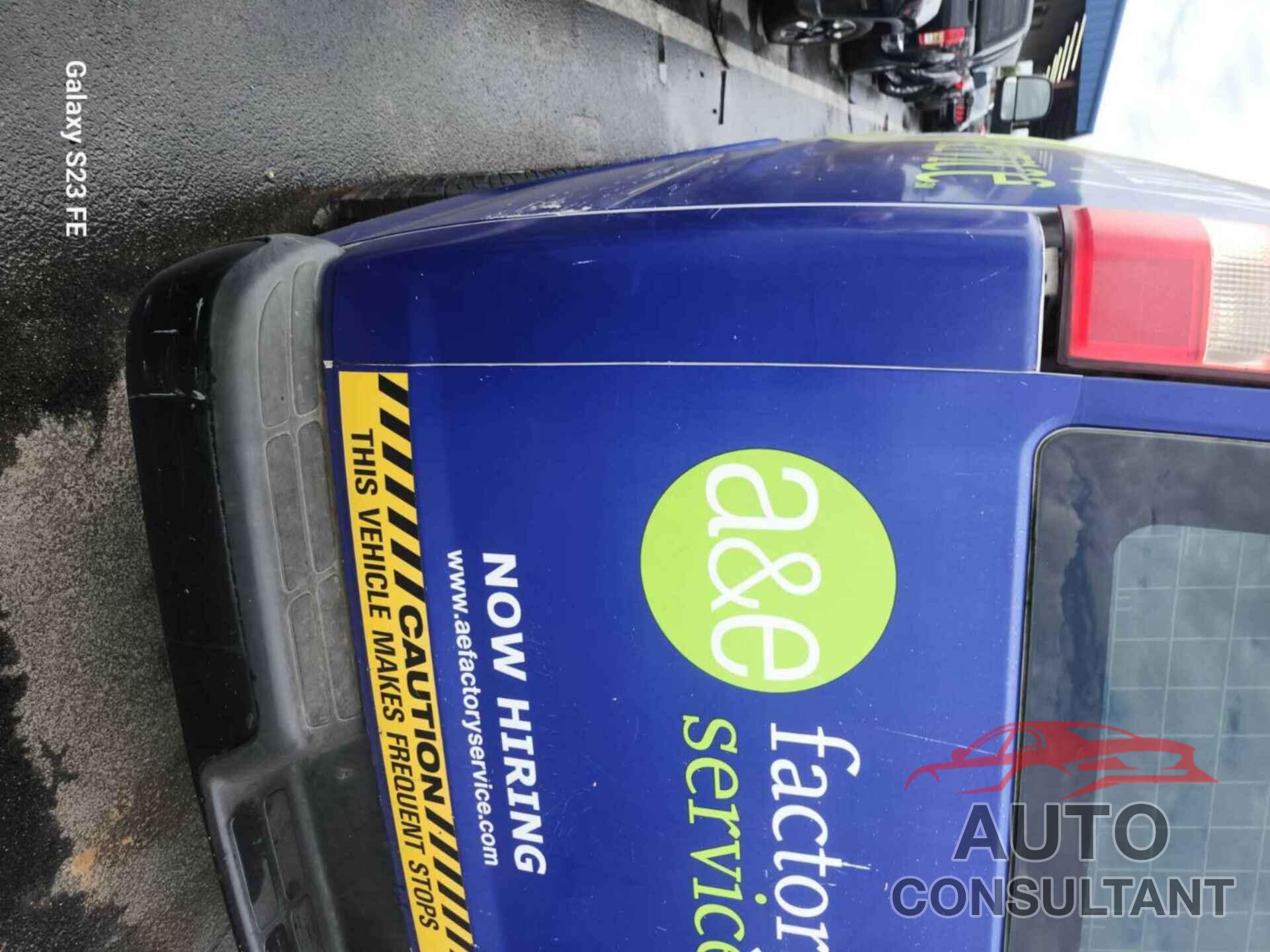 CHEVROLET EXPRESS 2500 2012 - 1GCWGFCA6C1191385
