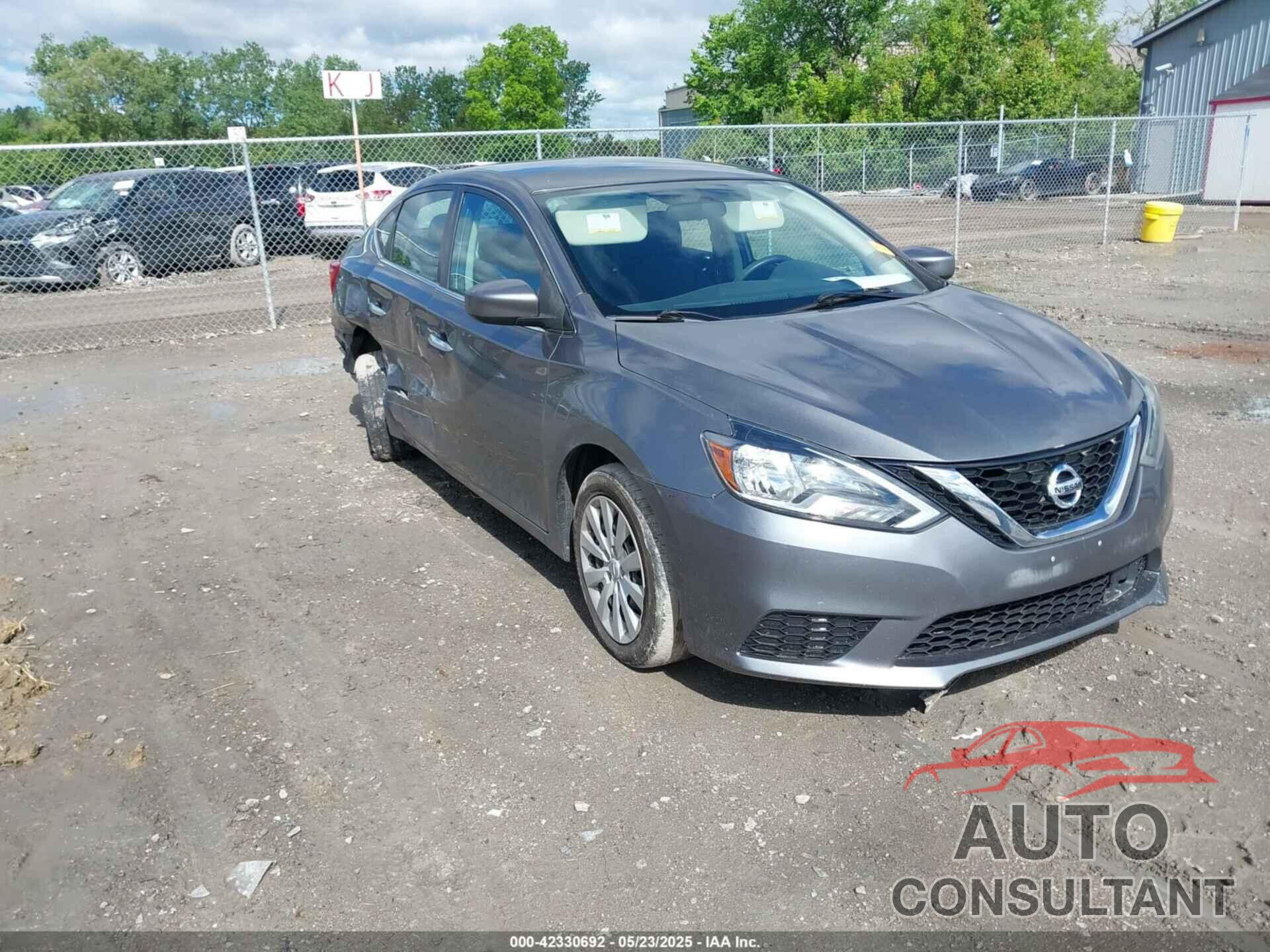 NISSAN SENTRA 2019 - 3N1AB7AP4KY206808