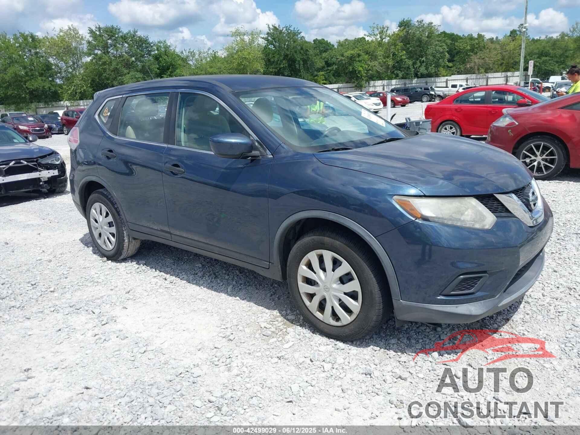 NISSAN ROGUE 2016 - KNMAT2MT7GP671145