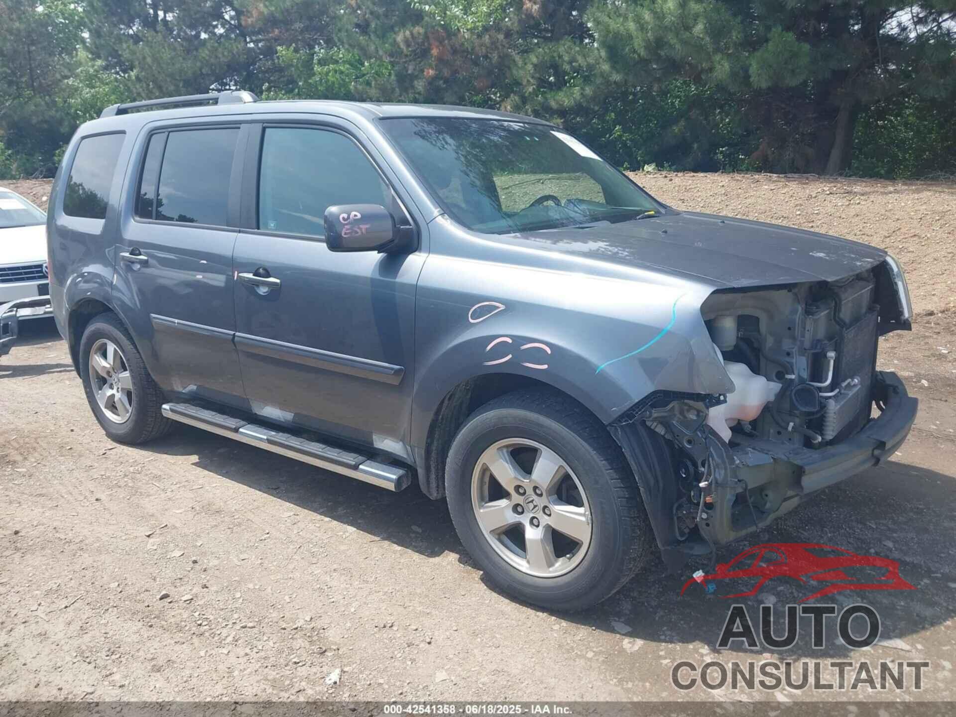 HONDA PILOT 2010 - 5FNYF4H53AB014406