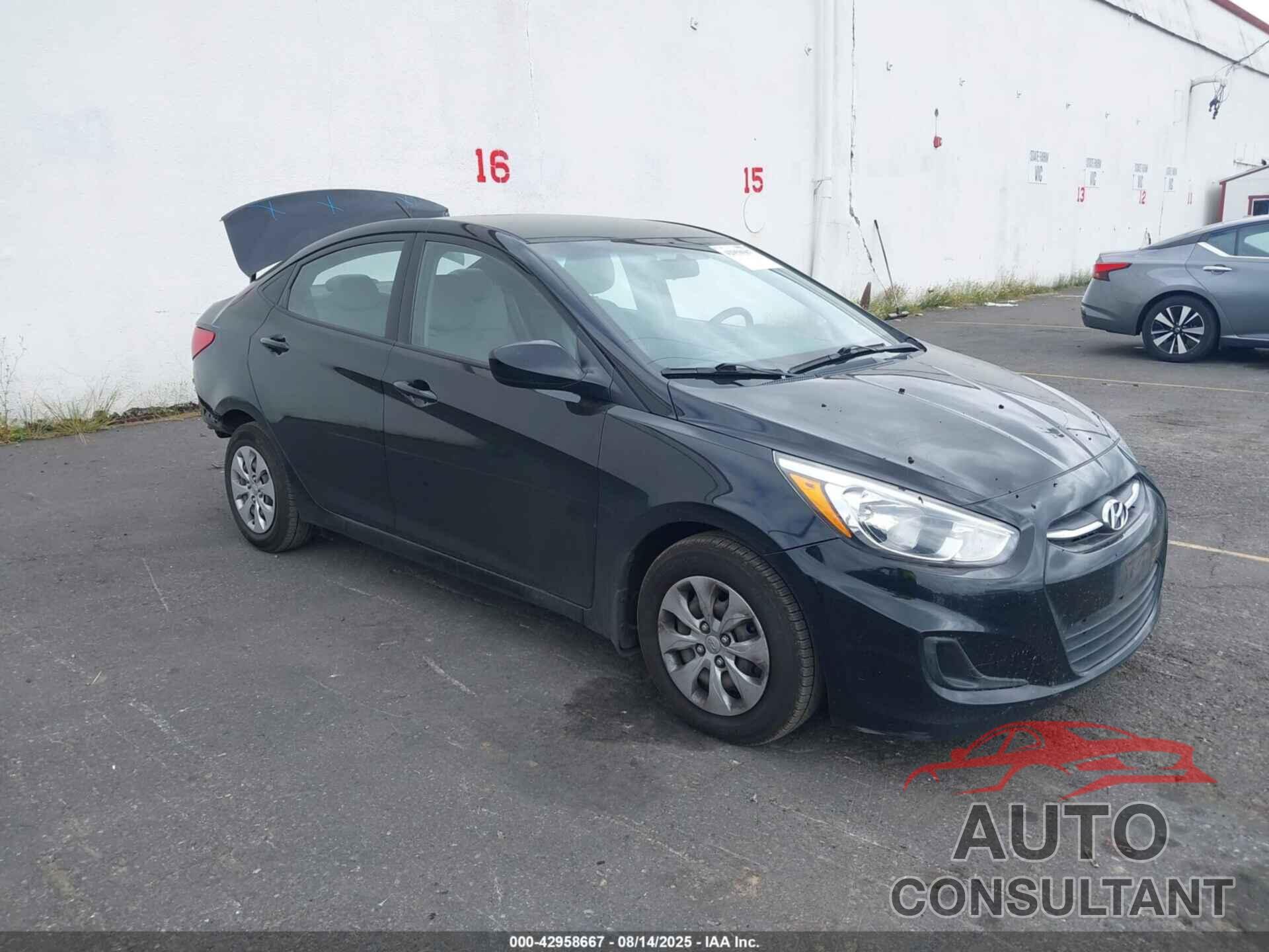 HYUNDAI ACCENT 2016 - KMHCT4AE3GU079801