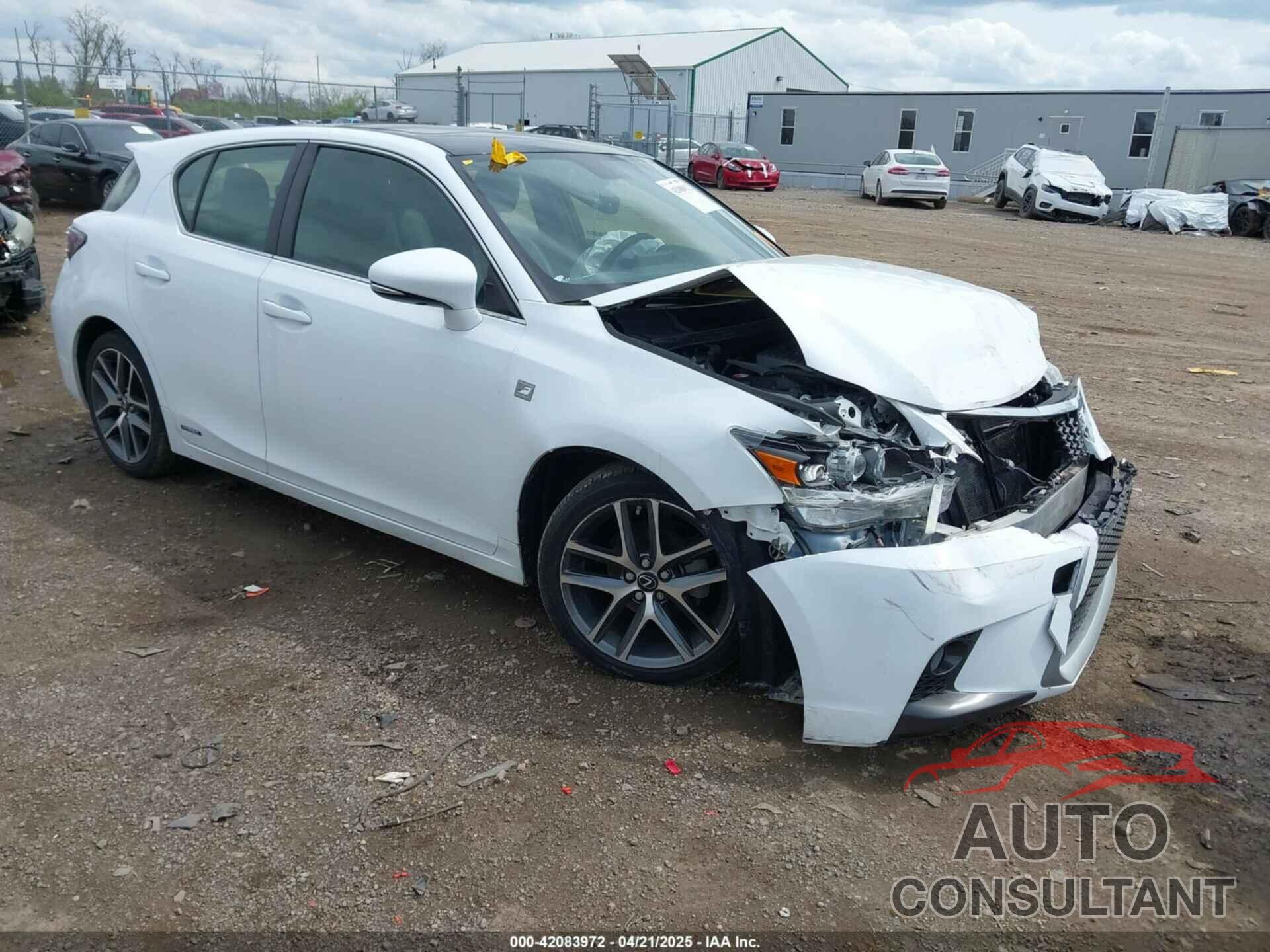 LEXUS CT 200H 2014 - JTHKD5BH4E2198864