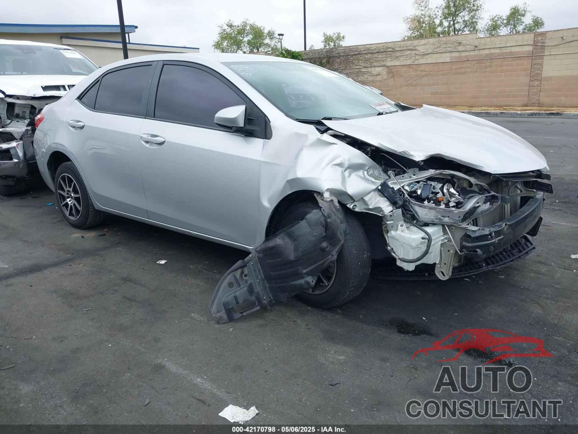 TOYOTA COROLLA 2016 - 5YFBURHE0GP406538