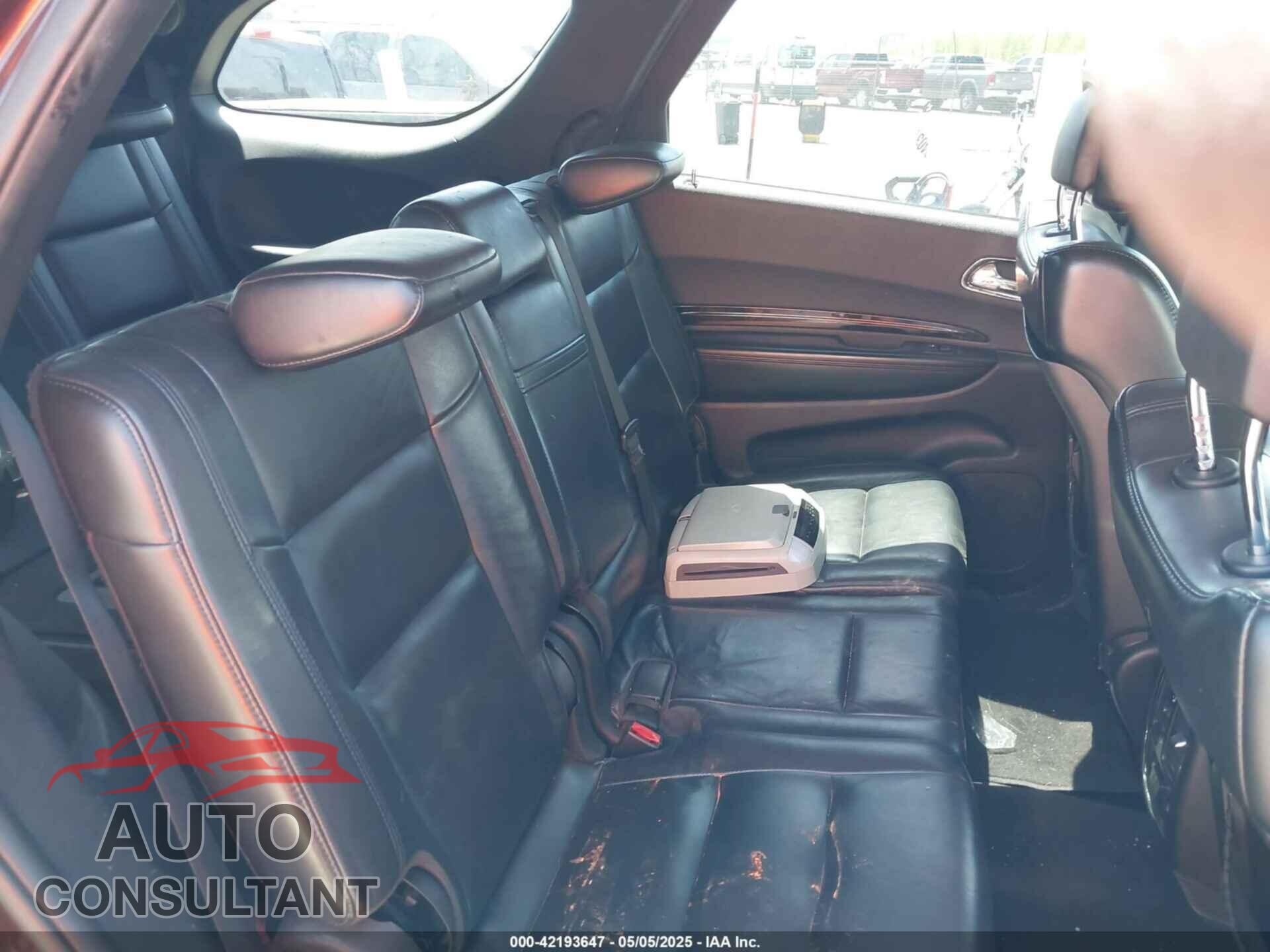 DODGE DURANGO 2012 - 1C4RDJDG0CC337408