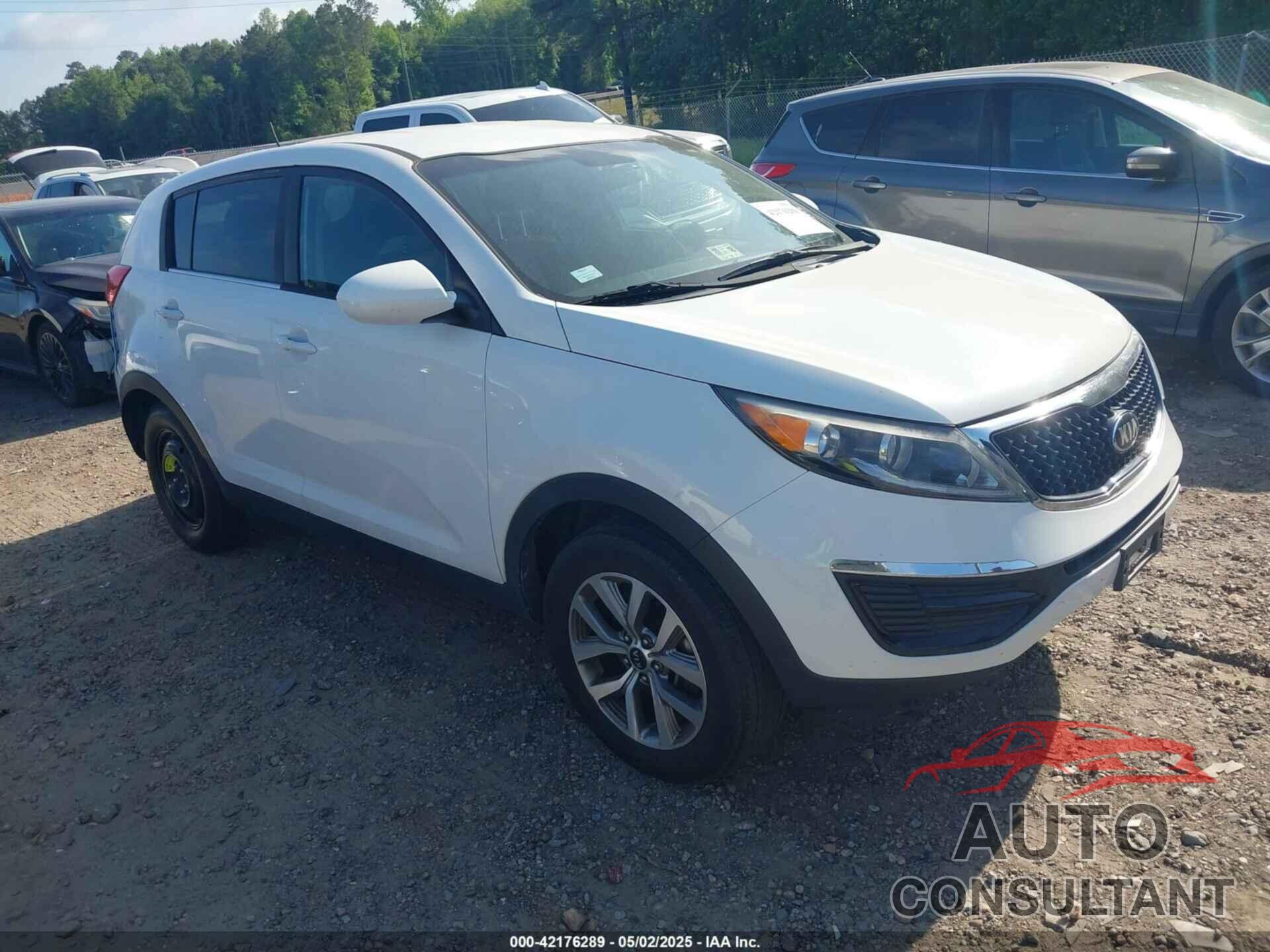 KIA SPORTAGE 2016 - KNDPB3AC4G7837581