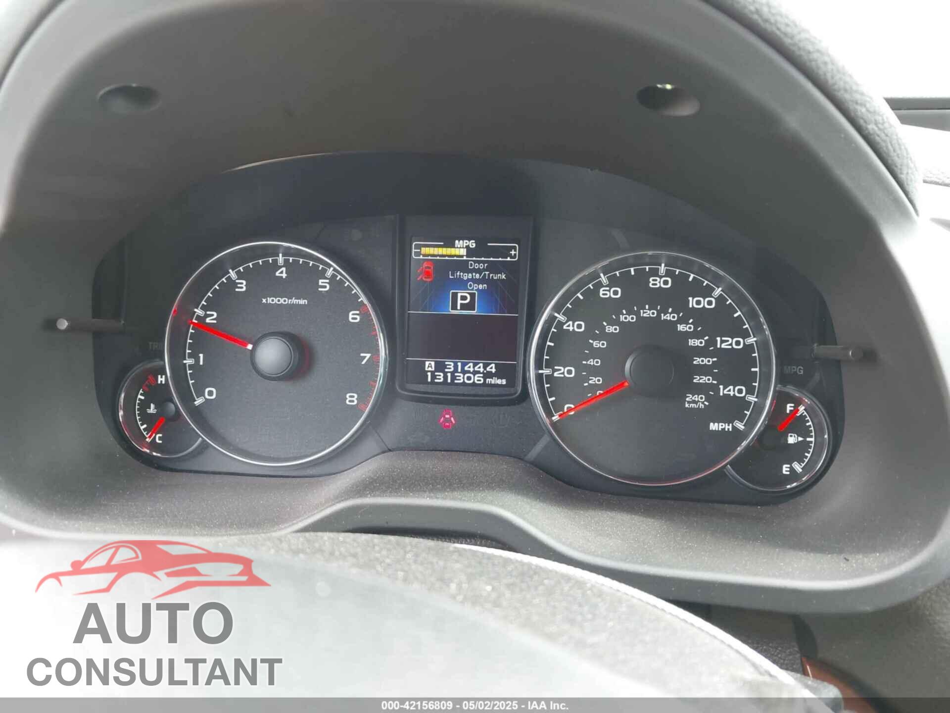SUBARU OUTBACK 2014 - 4S4BRBLC1E3297555