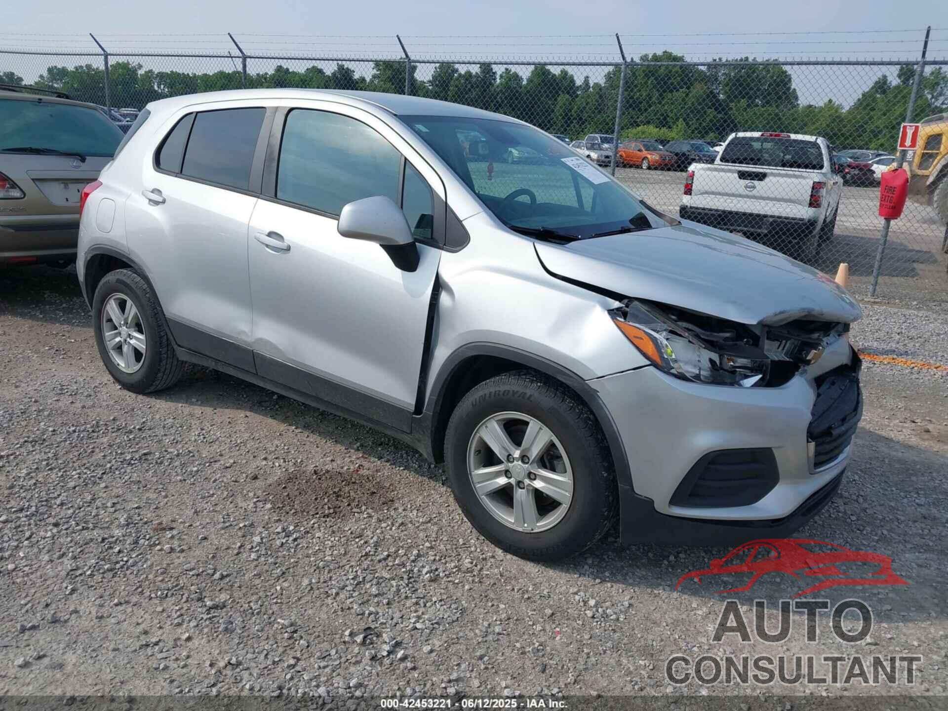 CHEVROLET TRAX 2020 - 3GNCJKSB1LL334122