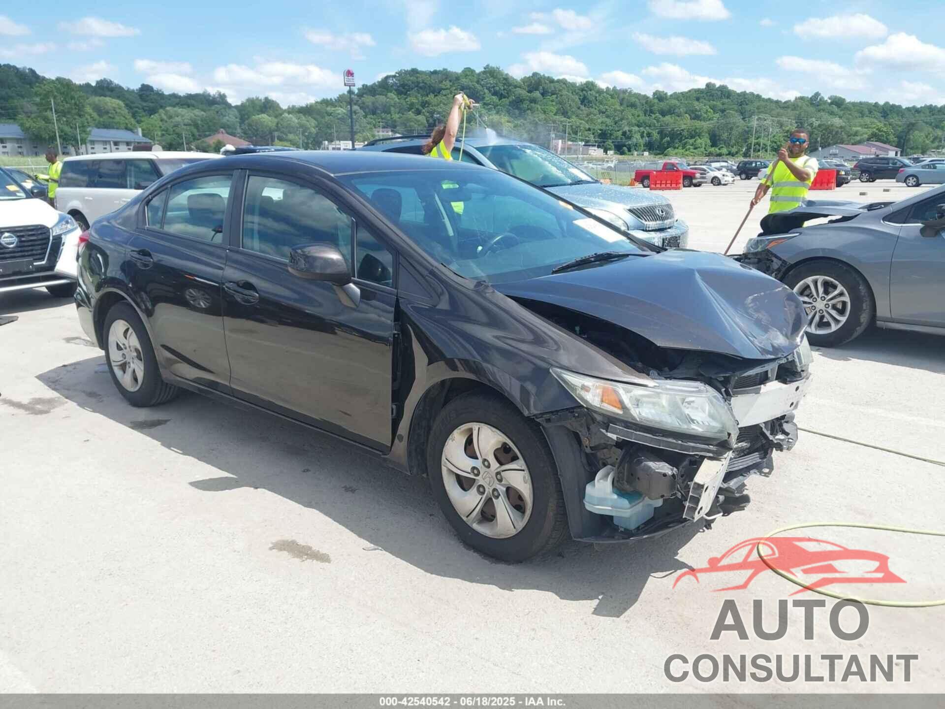 HONDA CIVIC 2013 - 19XFB2F52DE057347