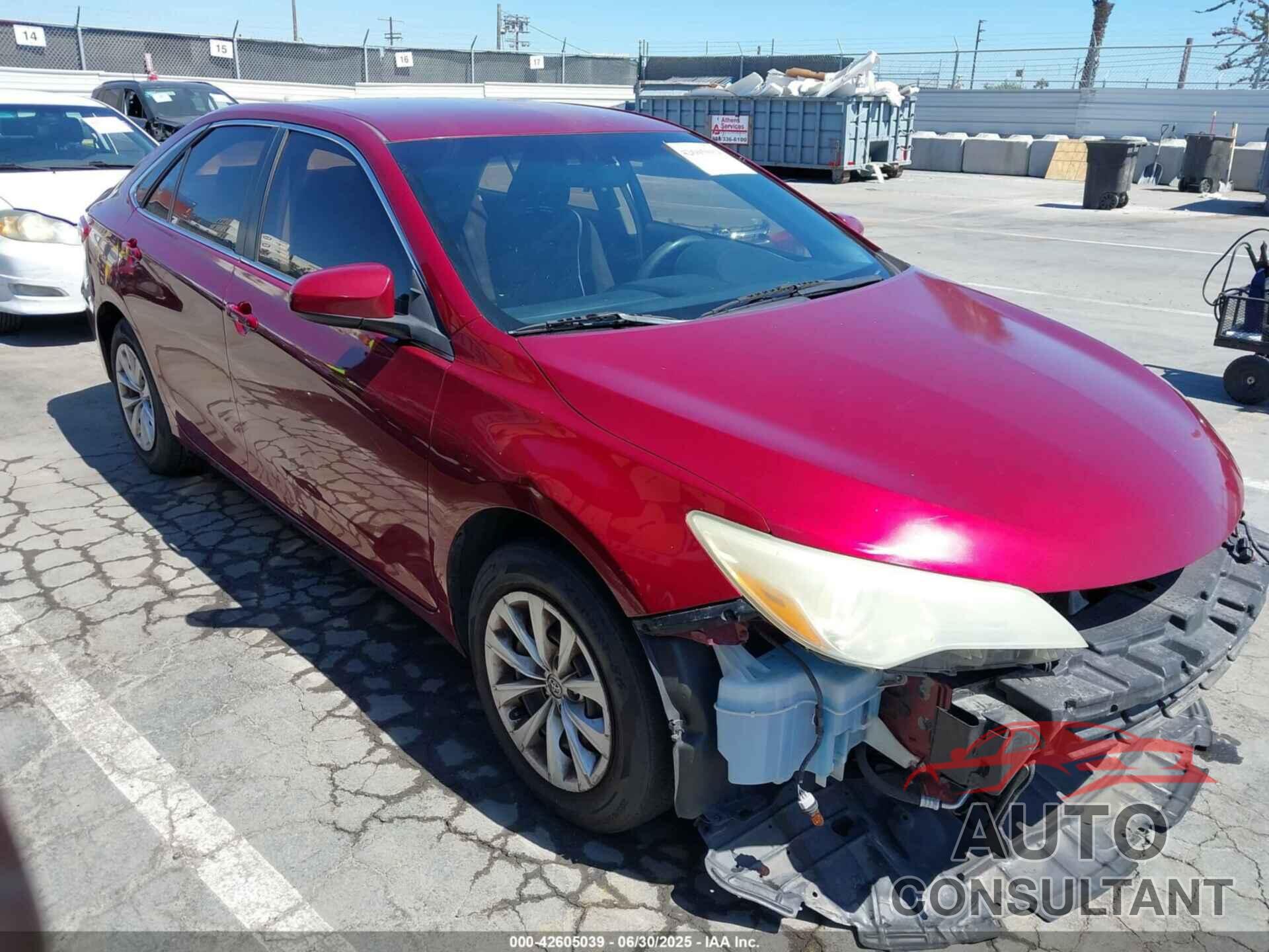 TOYOTA CAMRY 2016 - 4T1BF1FK5GU541100