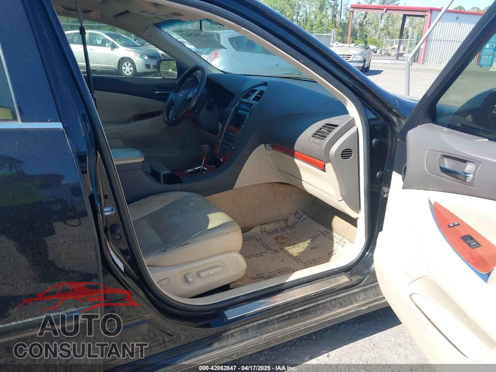 LEXUS ES 350 2011 - JTHBK1EG2B2452620
