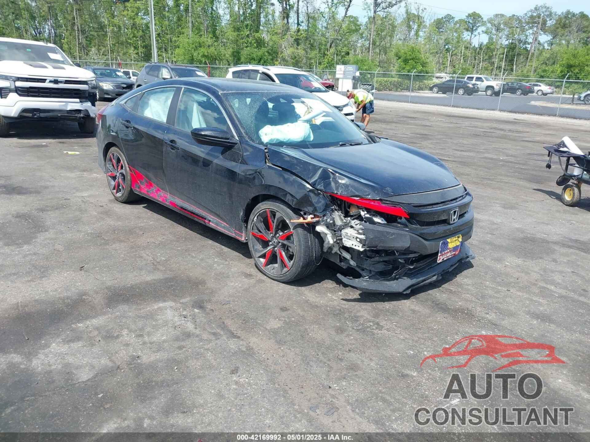 HONDA CIVIC 2019 - 2HGFC2F81KH529418