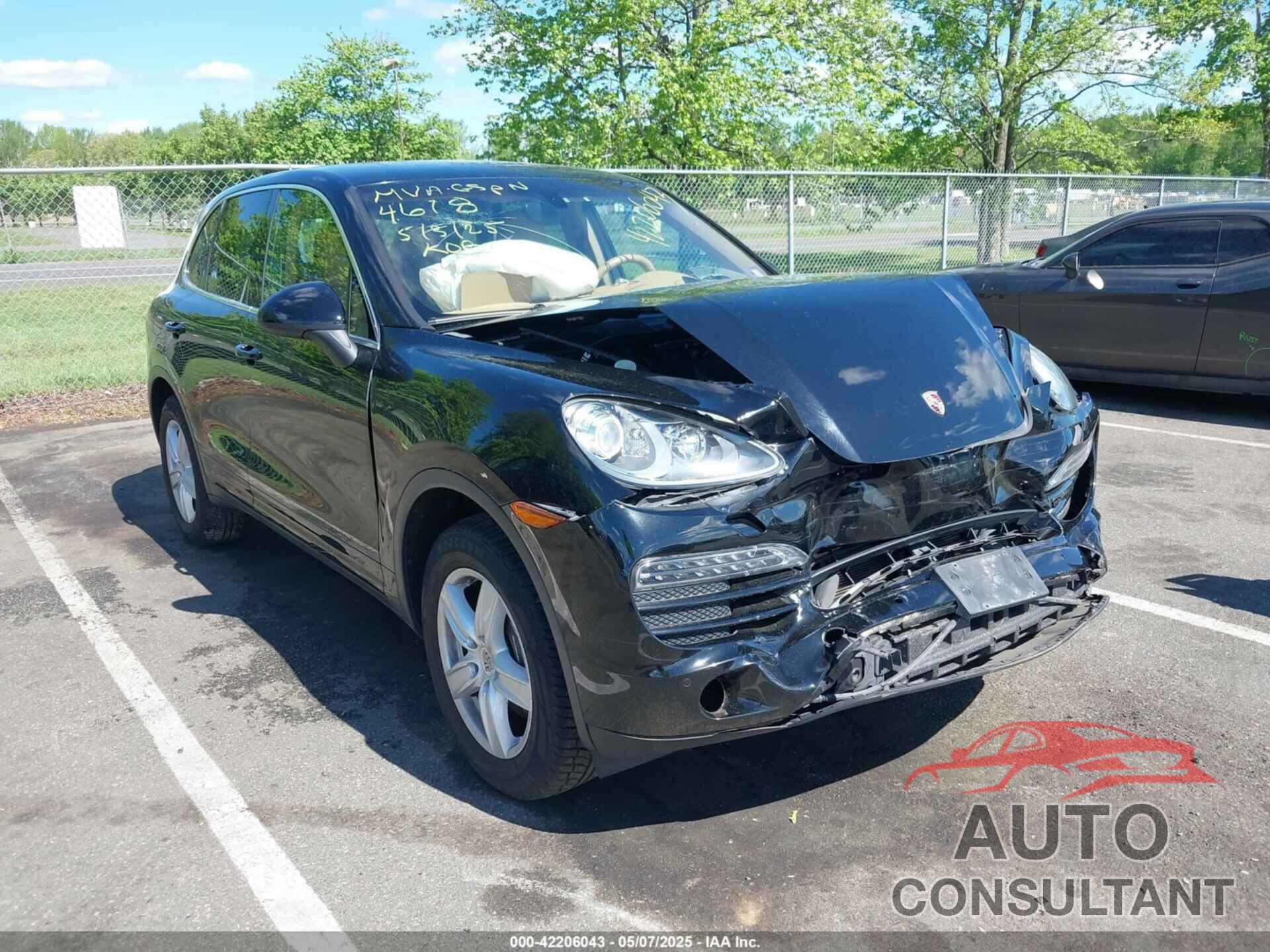 PORSCHE CAYENNE 2012 - WP1AA2A28CLA04618