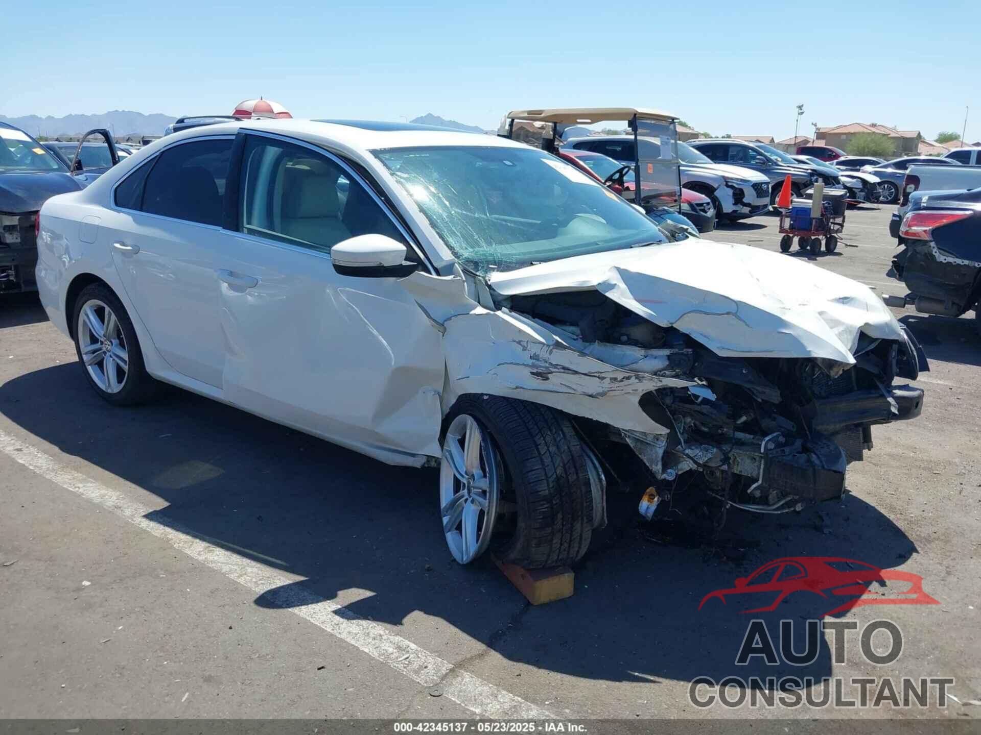 VOLKSWAGEN PASSAT 2014 - 1VWBN7A35EC100691