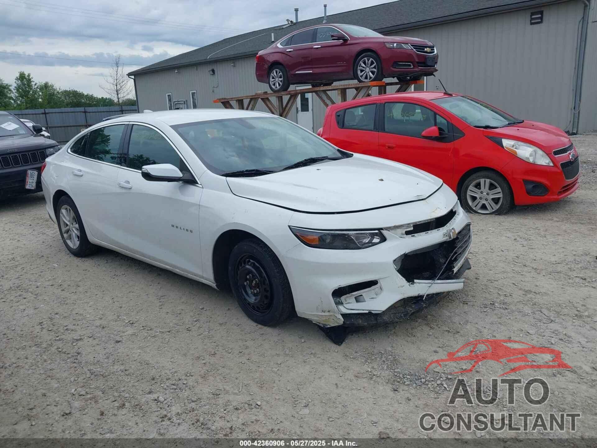 CHEVROLET MALIBU 2016 - 1G1ZE5ST3GF237708