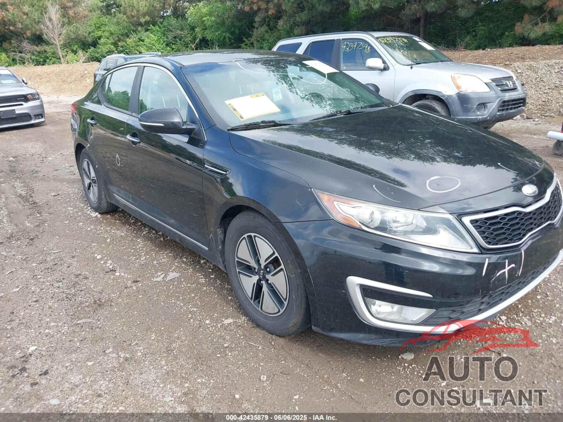 KIA OPTIMA HYBRID 2012 - KNAGM4AD9C5027830