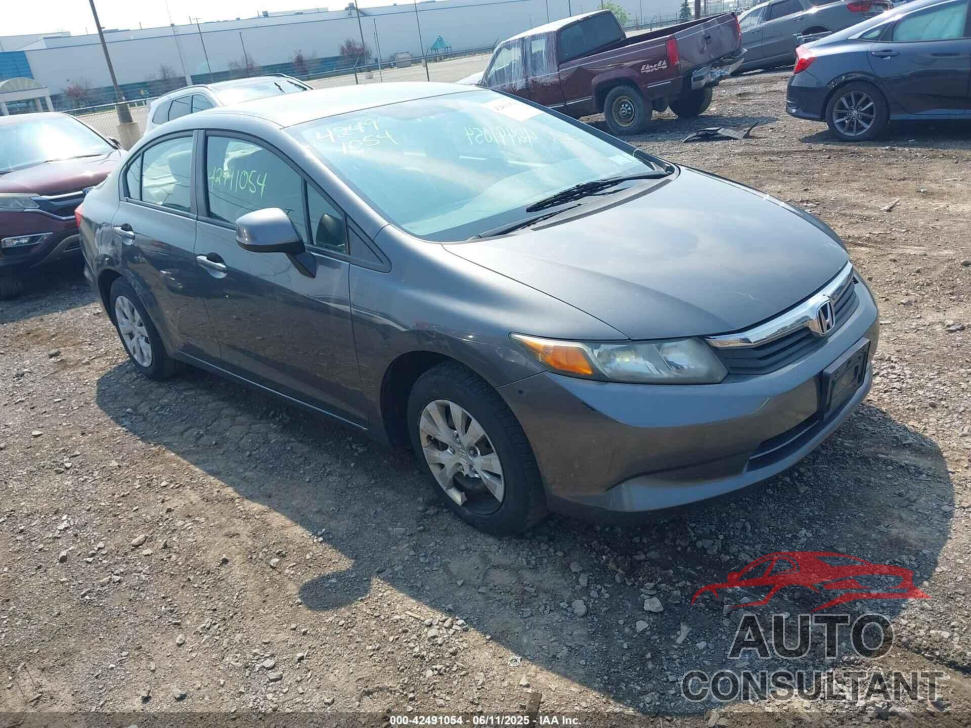 HONDA CIVIC 2012 - 2HGFB2F52CH321333
