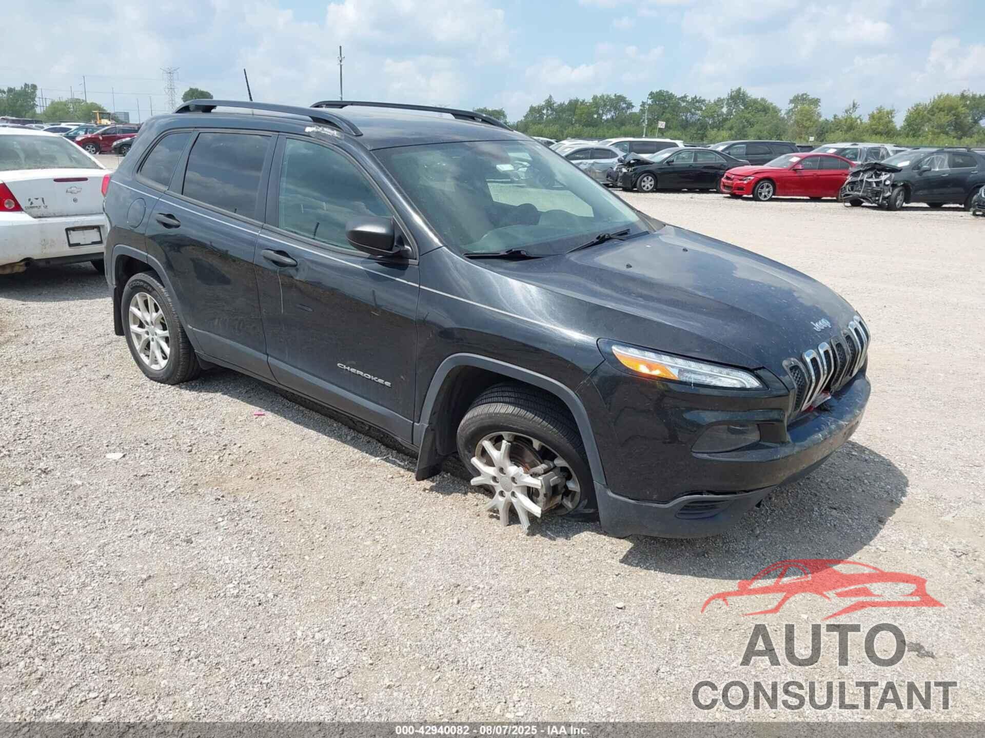 JEEP CHEROKEE 2016 - 1C4PJLAB3GW329912