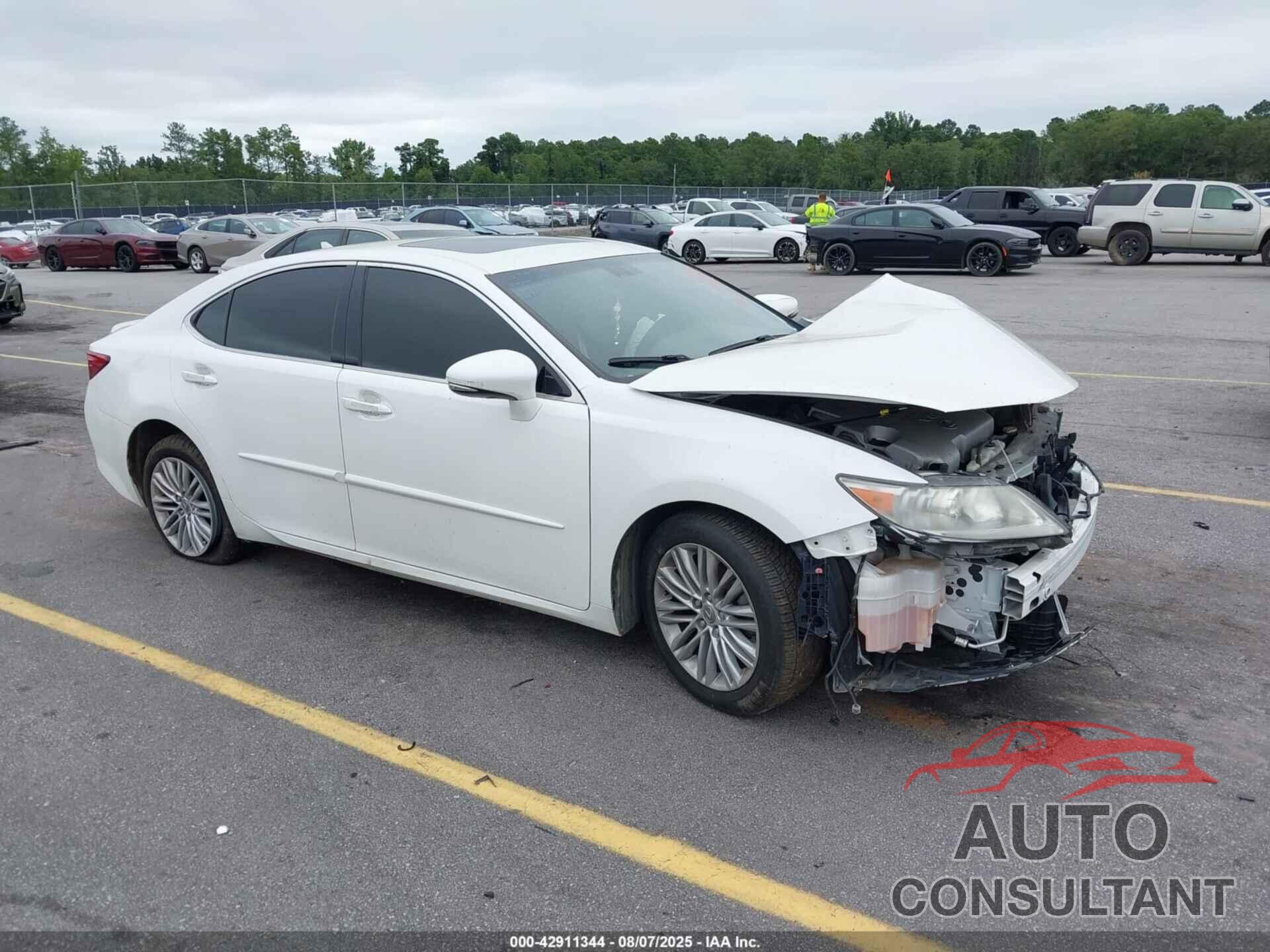 LEXUS ES 350 2013 - JTHBK1GG3D2039198