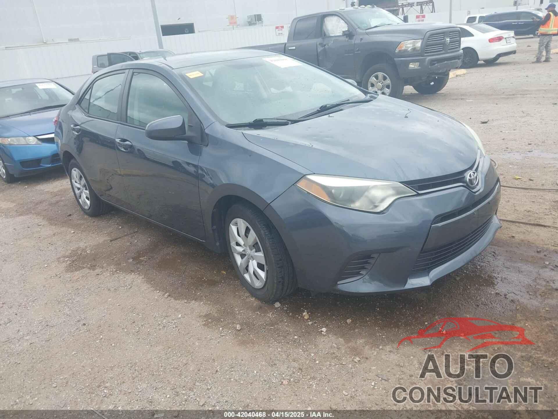 TOYOTA COROLLA 2015 - 2T1BURHE3FC323510