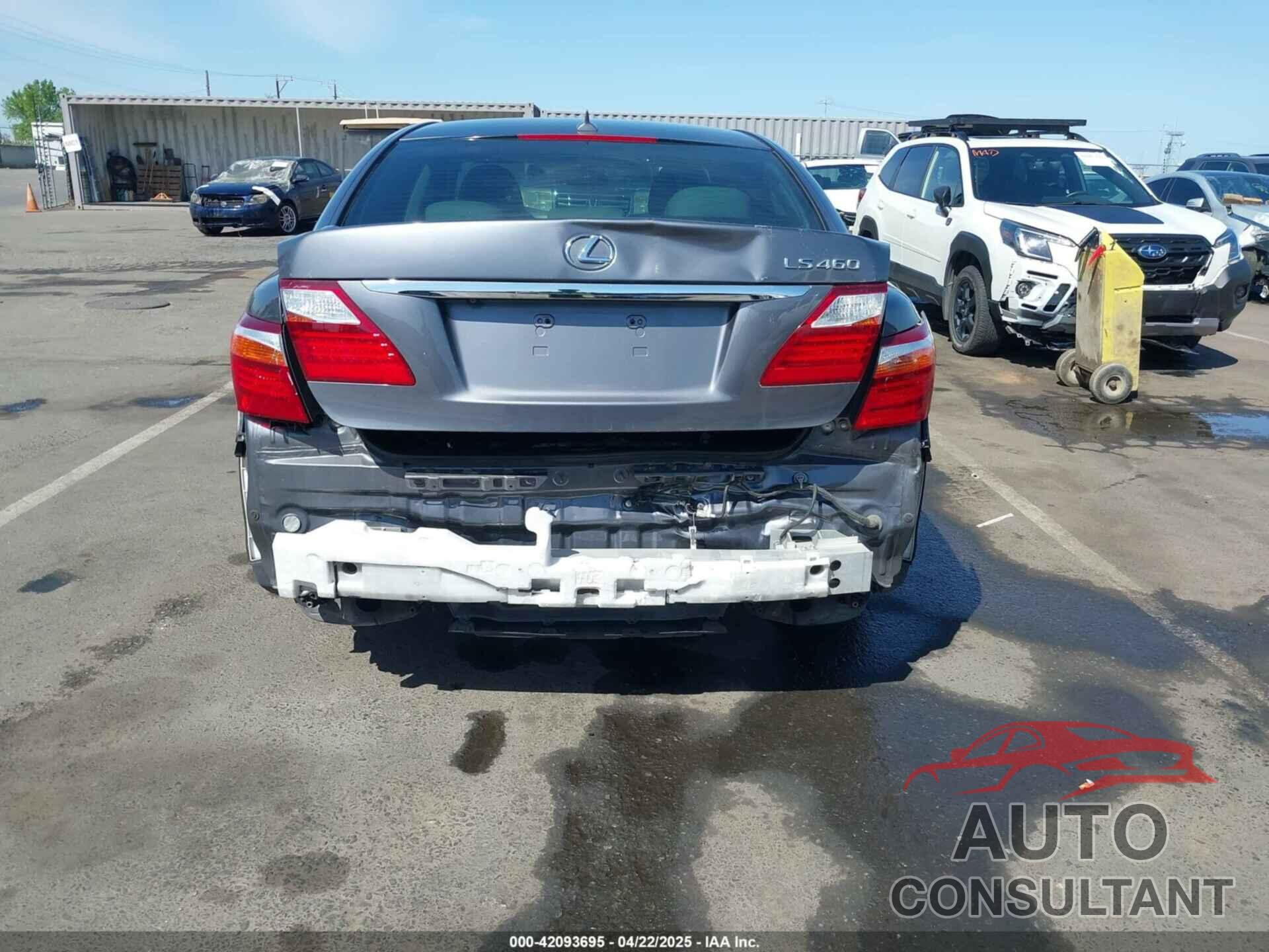 LEXUS LS 460 2012 - JTHBL5EF9C5109265