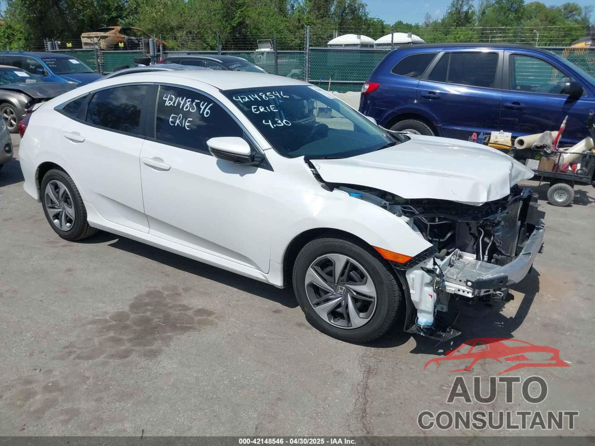 HONDA CIVIC 2021 - 2HGFC2F64MH520410